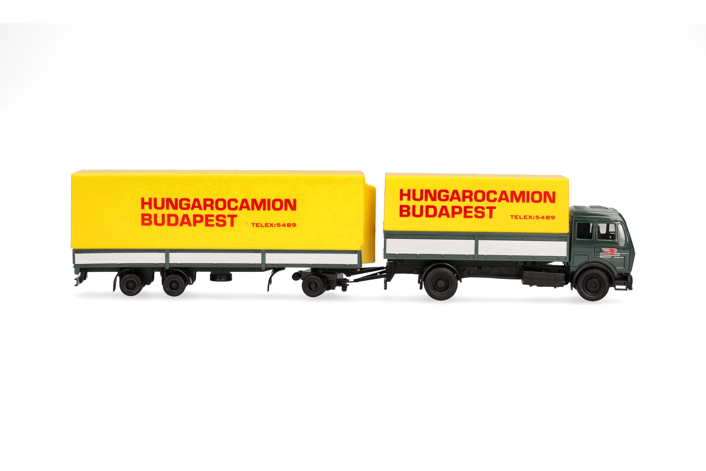 Herpa 318327 | MB NG Transmaximal-Hängerzug | Hungarocamion | 1:87