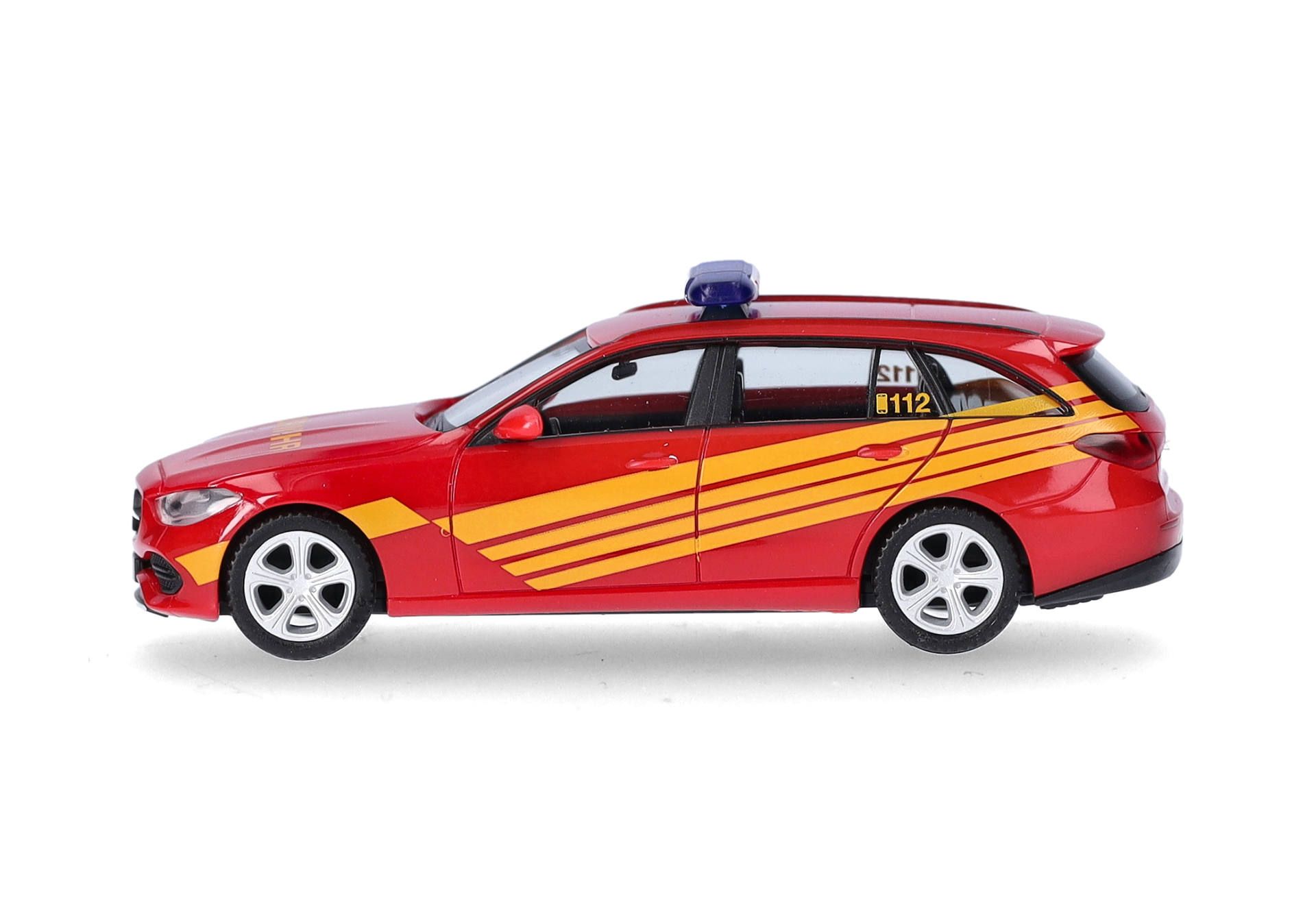 Herpa 097833 | Mercedes-Benz C-Klasse T-Modell | Kommandowagen | Feuerwehr | 1:87