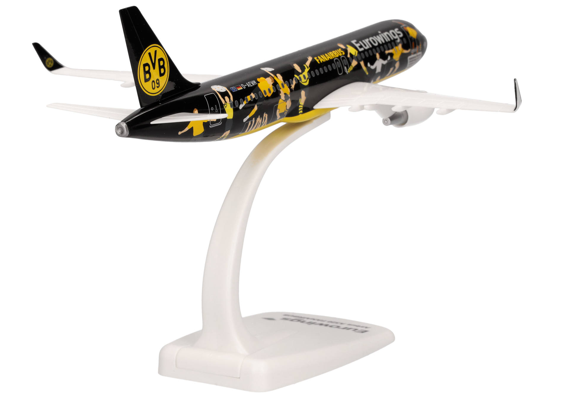 Herpa Wings SF 613927 | Eurowings Airbus A320 | BVB Fanairbus | D-AEWM | 1:200