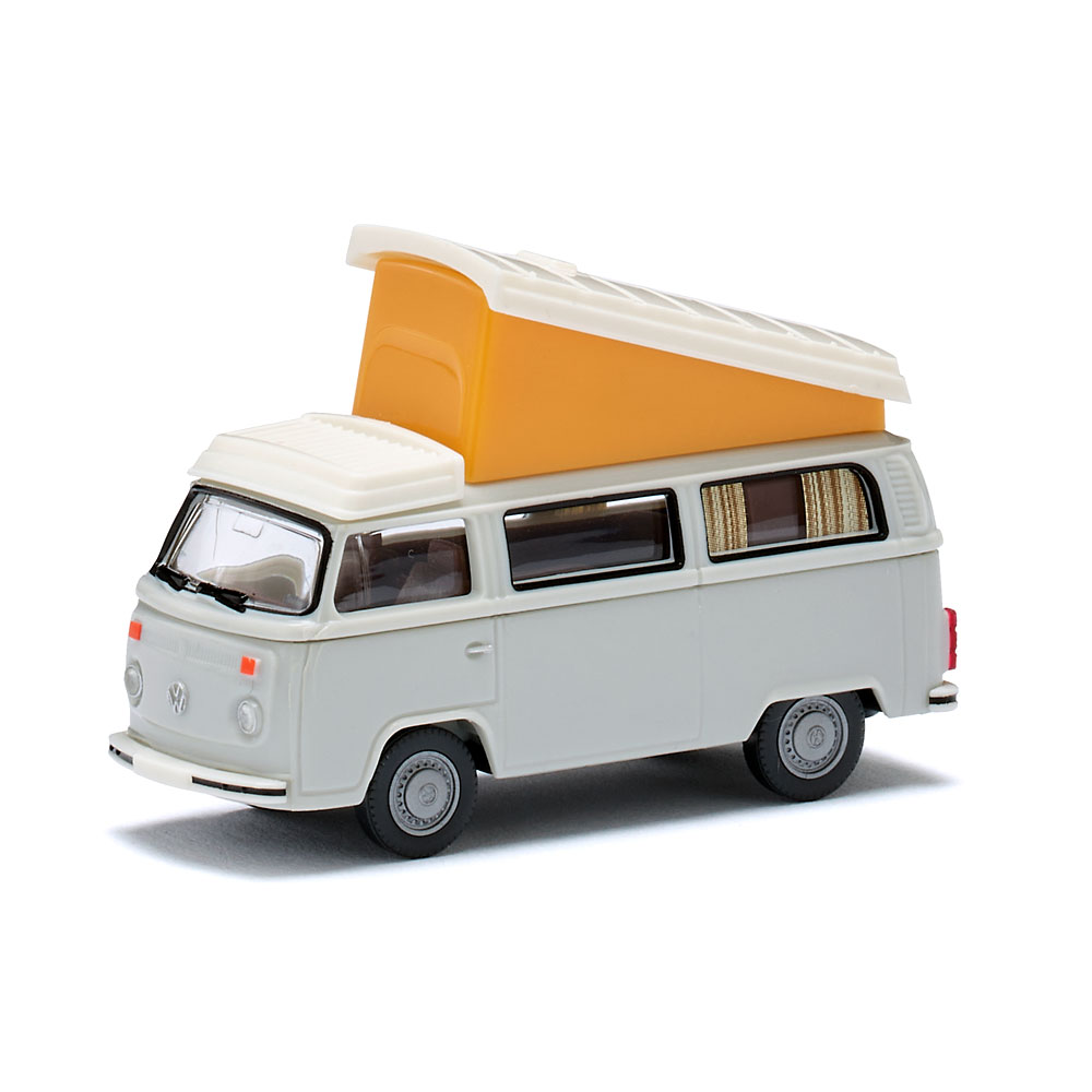 Wiking 031808 | VW T2b Campingbus | lichtgrau | 1:87