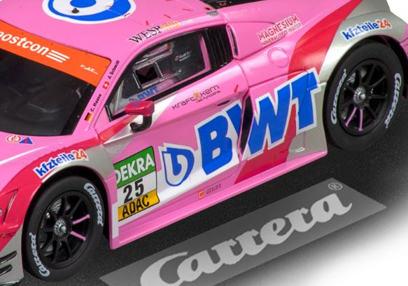91132  Carrera Dig.132/Evo | Vorder- u. Hinterachse | Audi R8 LMS "BWT Mücke"