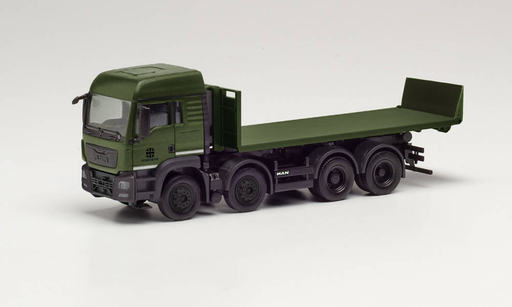 Herpa 746816 - MAN TGS LX 8x4 Wechsellader-LKW - Bundeswehr. 1:87