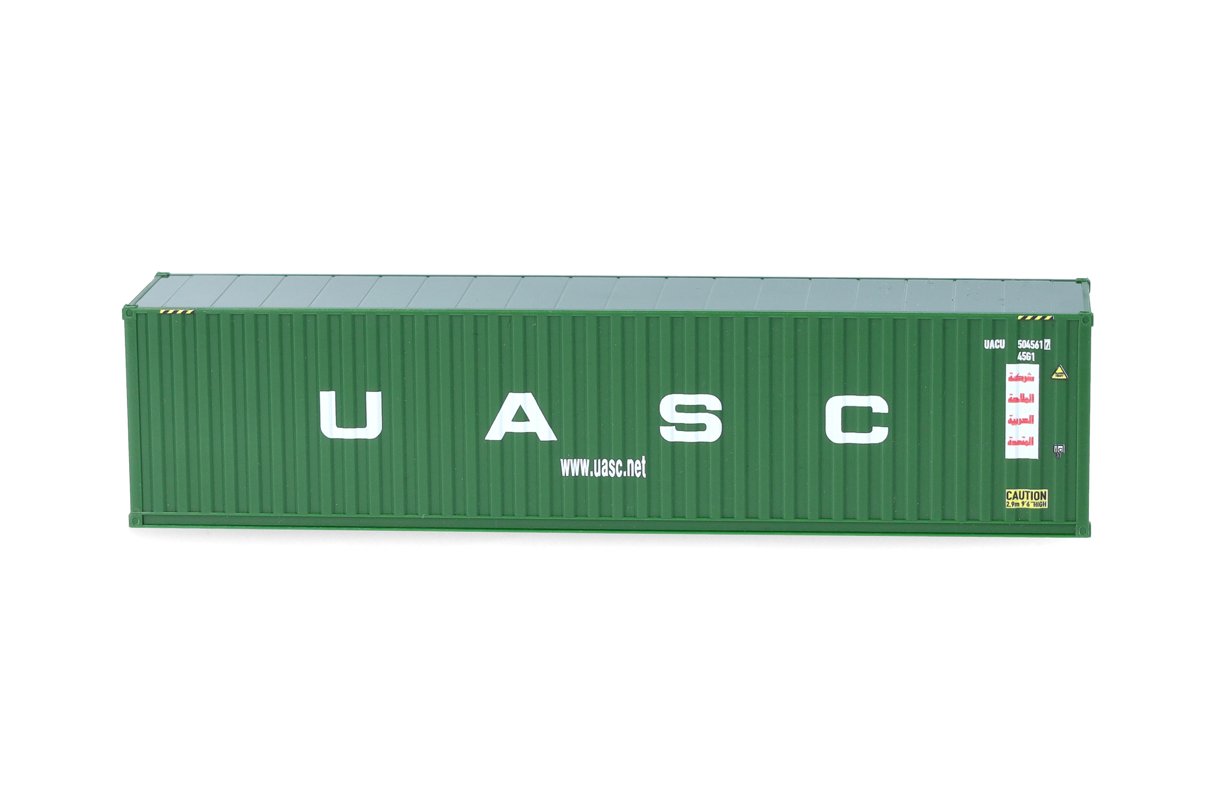 Herpa 960236 | 40ft Highcube Container | "UASC" (40 Ft Container) | 1:87