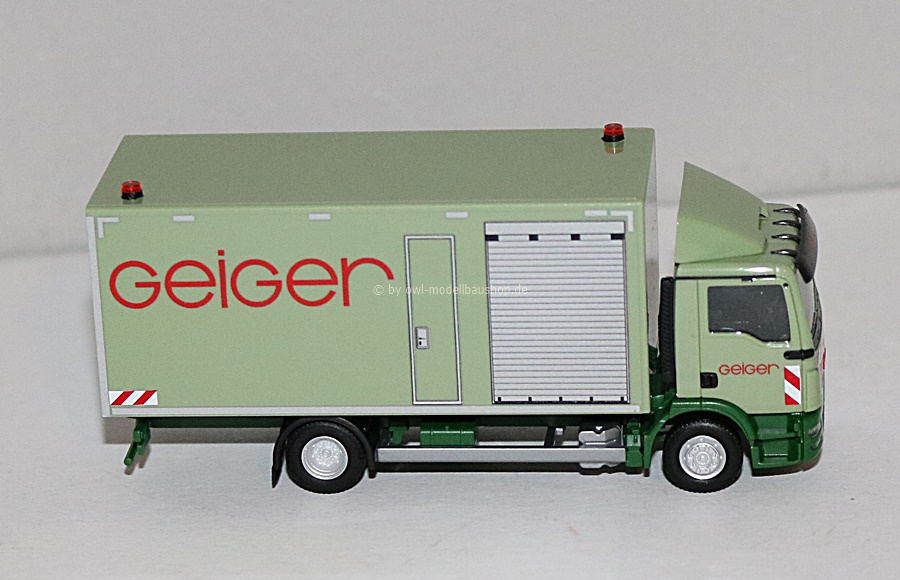 Herpa 952736 | MAN TGL E6c Koffer LKW | Geiger | 1:87