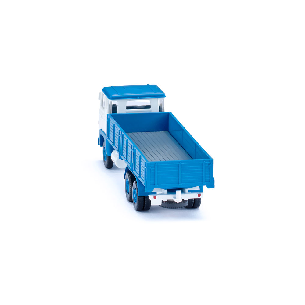 Wiking 043310 | Scania 111 LBT | Hochbordpritschen-Lkw | weiß/himmelblau | 1:87