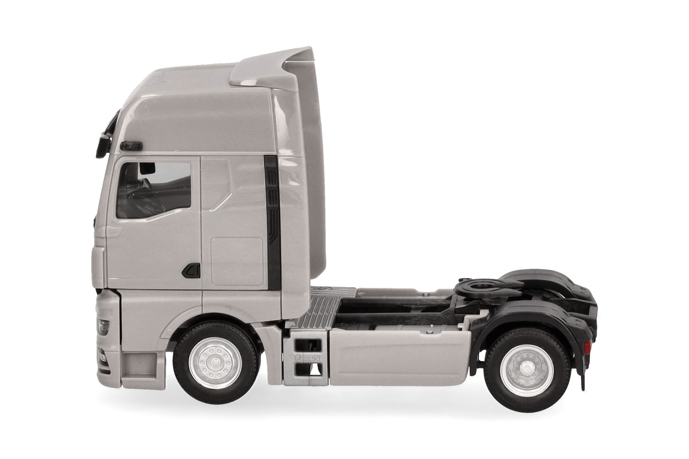 Herpa 315876-003 | MAN TGX GX | 2achs | mit Spiegelkameras | platingrau | 1:87