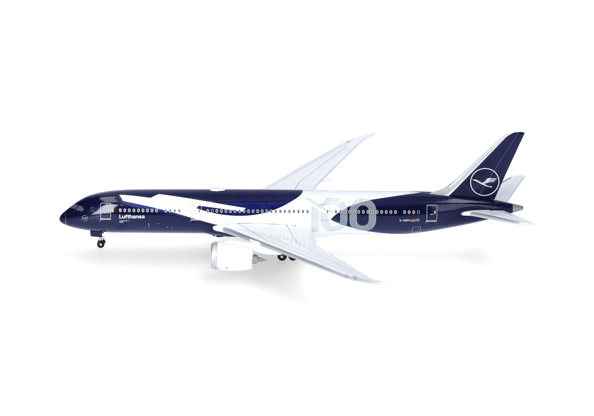Herpa Wings 538947 | Lufthansa | Boeing 787-9 | D-ABPU "Berlin" Dreamliner - 100 Jahre | 1:500