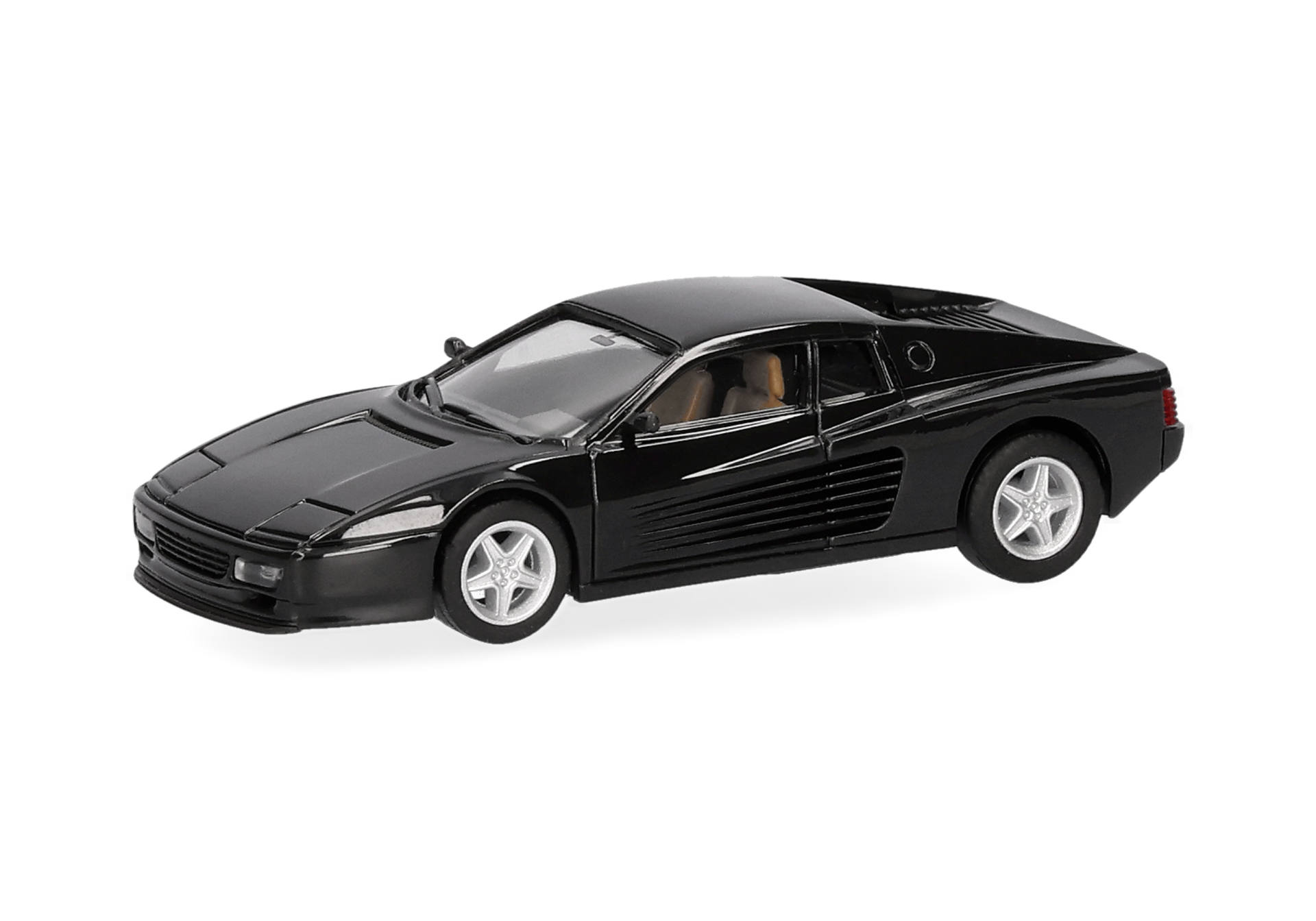 Herpa 025454-002 | Ferrari 512 TR (Motorabdeckung zum Öffnen) | nero |  1:87