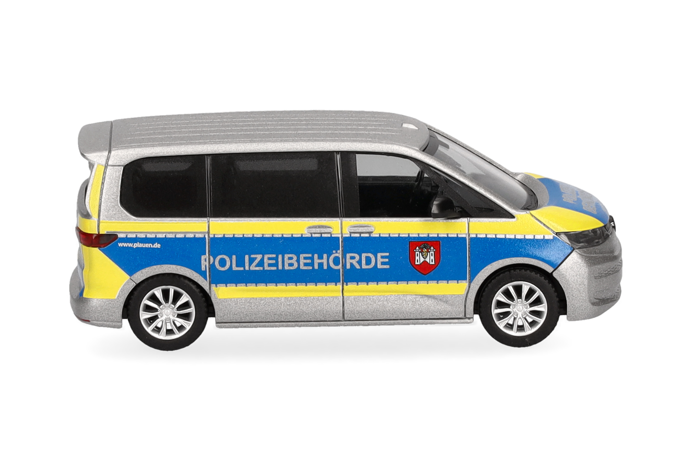 Herpa 098625 | Volkswagen (VW) Multivan | Polizeibehörde Plauen | 1:87