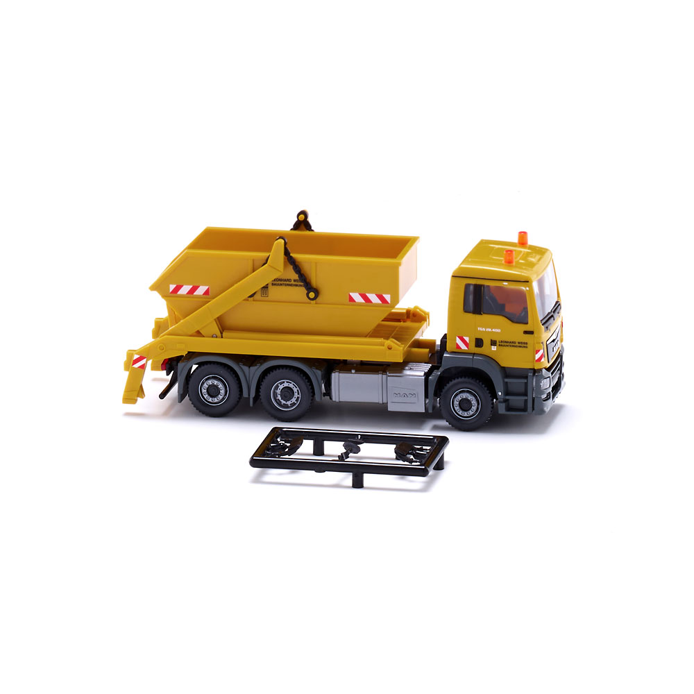 Wiking 067907 | MAN TGS Euro 6c Meiller | Absetzkipper | Leonhard Weiss | 1:87