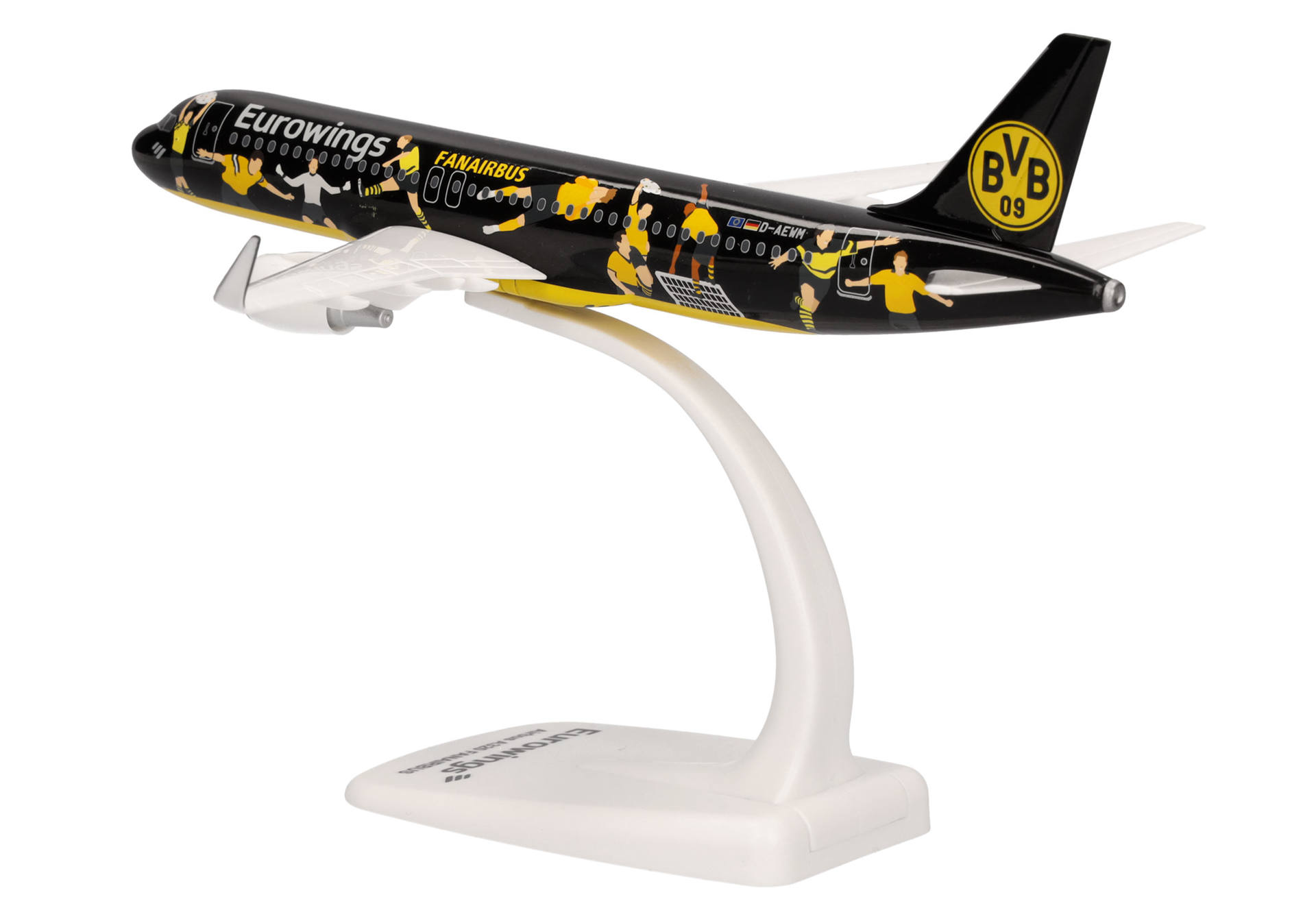Herpa Wings SF 613927 | Eurowings Airbus A320 | BVB Fanairbus | D-AEWM | 1:200