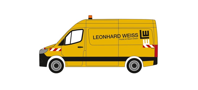 Herpa 962780 | Mercedes-Benz Sprinter '18 Kasten HD | Leonhard Weiss | 1:87