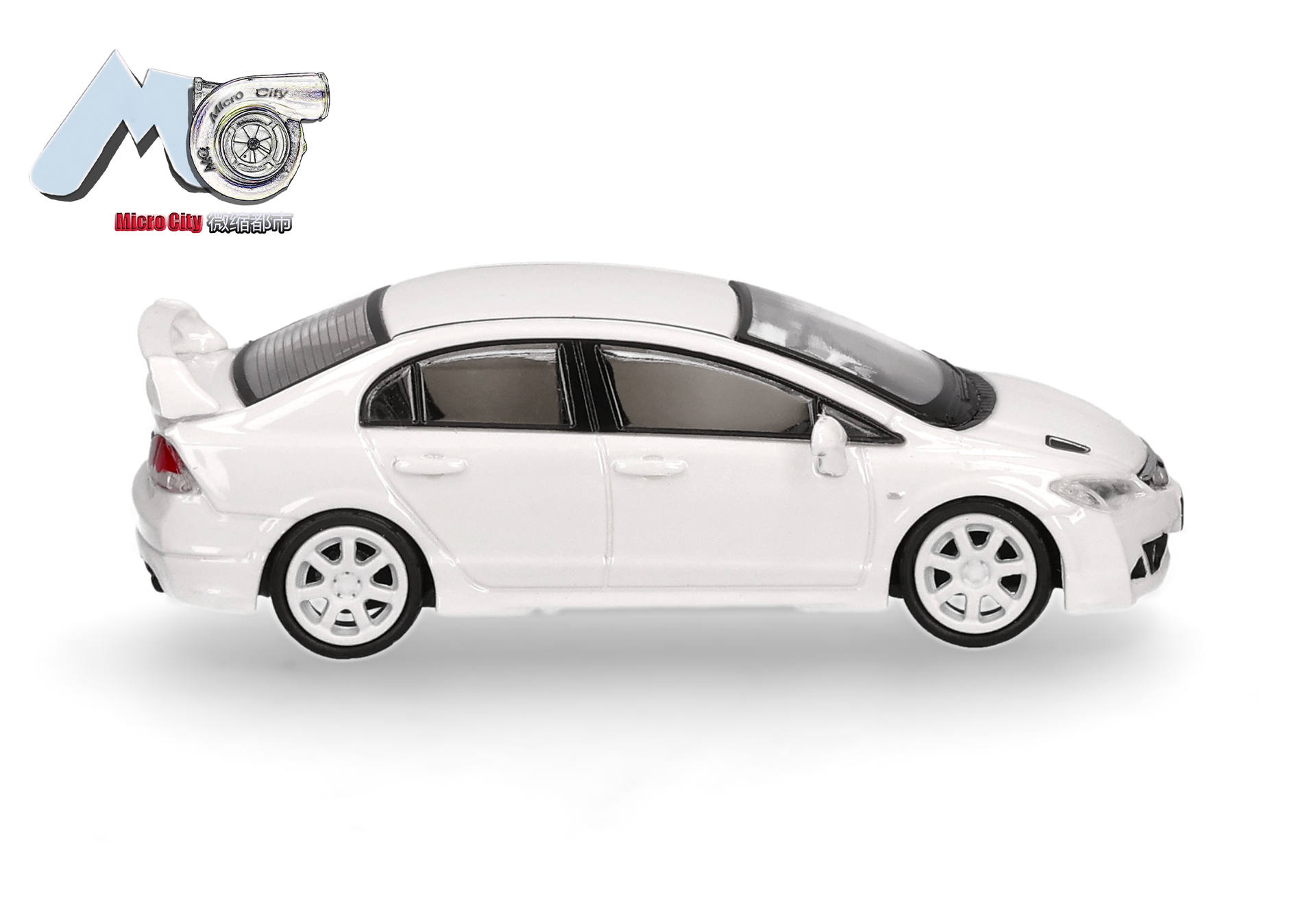 Herpa MicroCity 87MC000099 | Honda Civic FD2 | weiß | 1:87