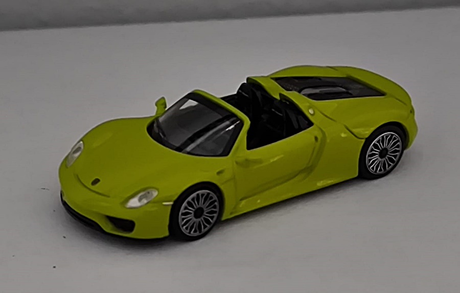 Minichamps 870062134 | Porsche 918 Spider | 2013 | gelbgrün | 1:87