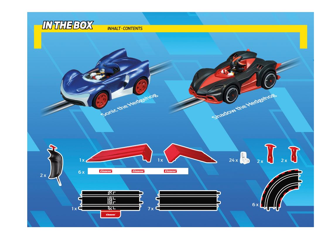 63520 Carrera Go!!! | Sonic the Hedgehog | 1:43