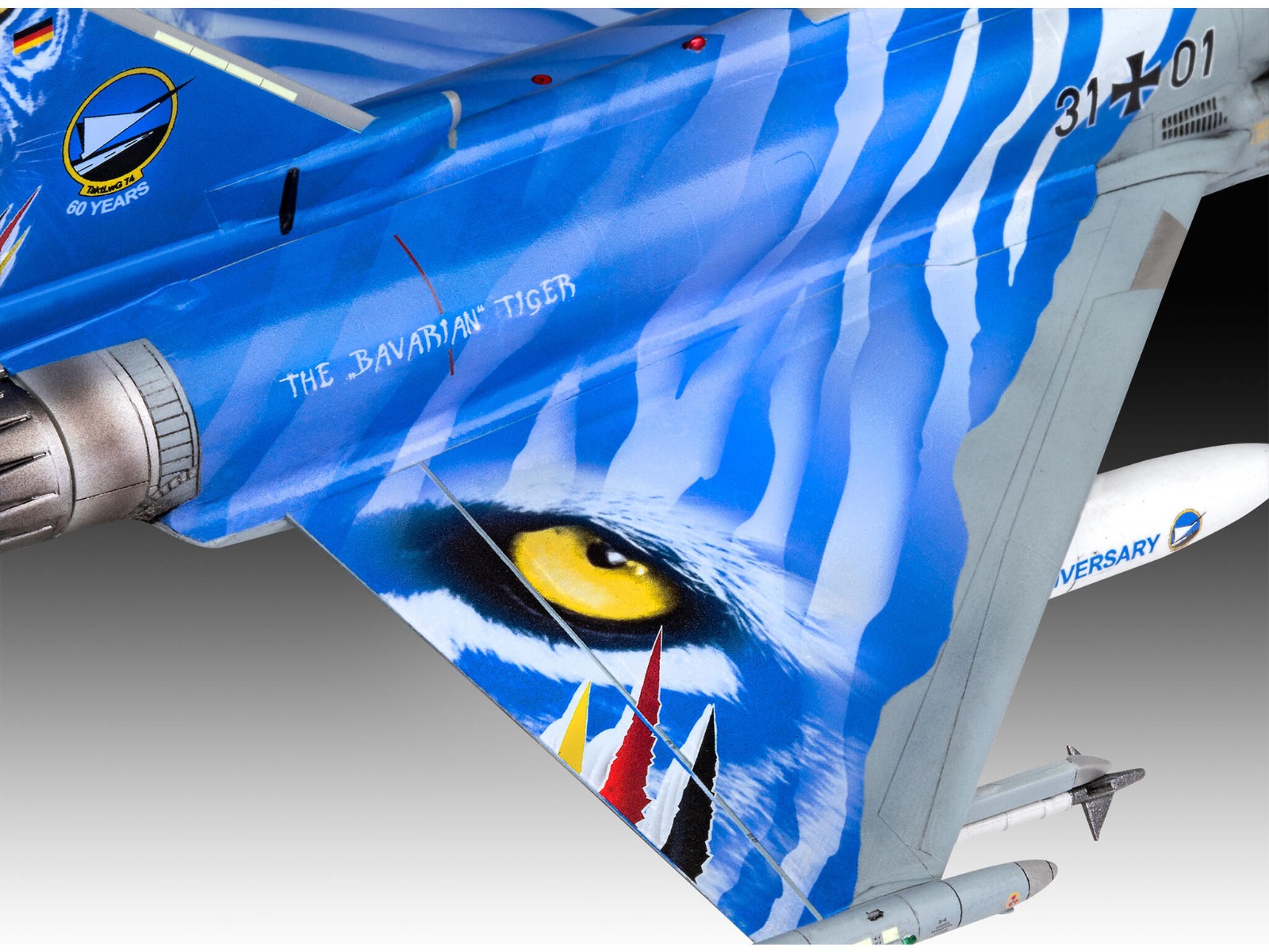 Revell 03818 | Eurofighter Typhoon | The Bavarian Tiger 2021 | 1:72