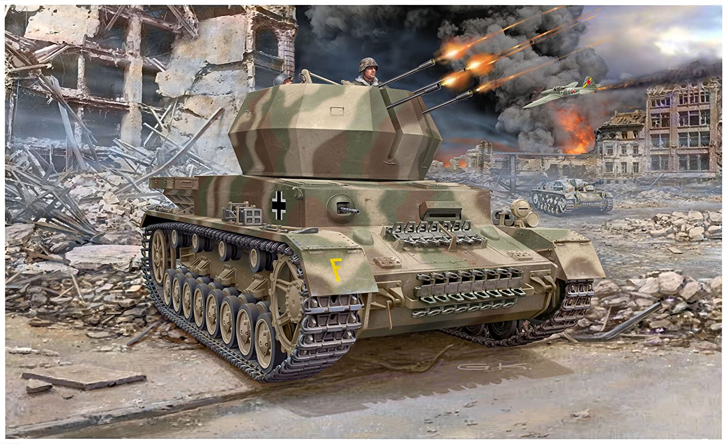 Revell 03267 - Flakpanzer IV - Wirbelwind. 1:72