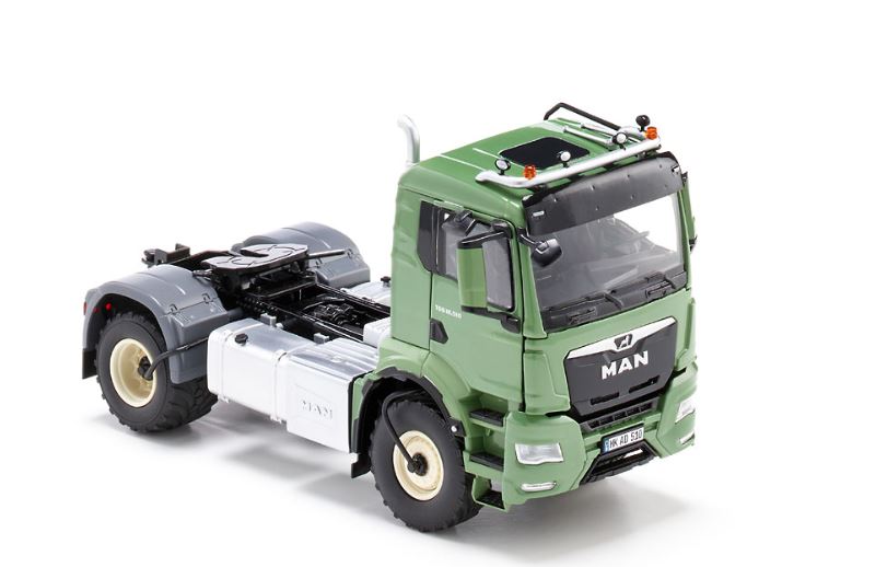 Wiking 077650 | MAN TGS 18.510 4x4 BL 2-Achs Zugmaschine | "Ackerdiesel" MAN grün |1:32