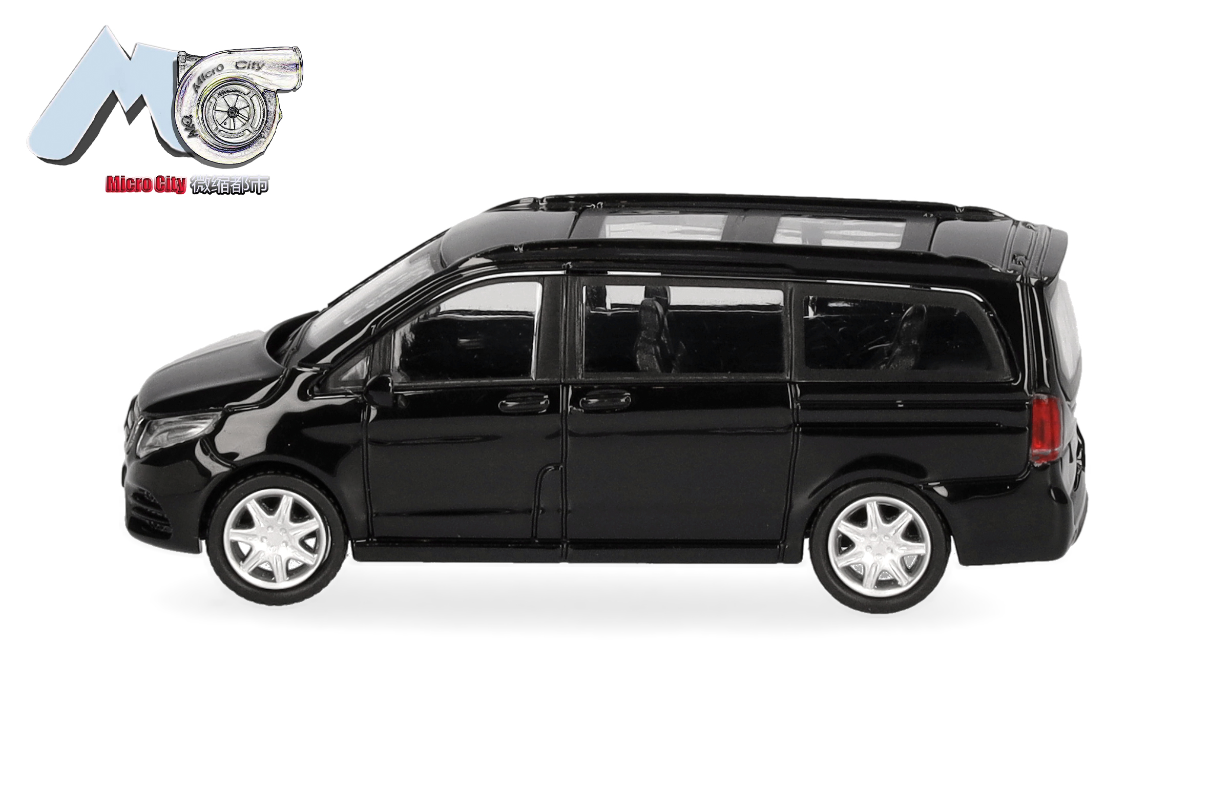 Herpa MicroCity 87MC000075 | Mercedes-Benz V-Klasse | schwarz | 1:87