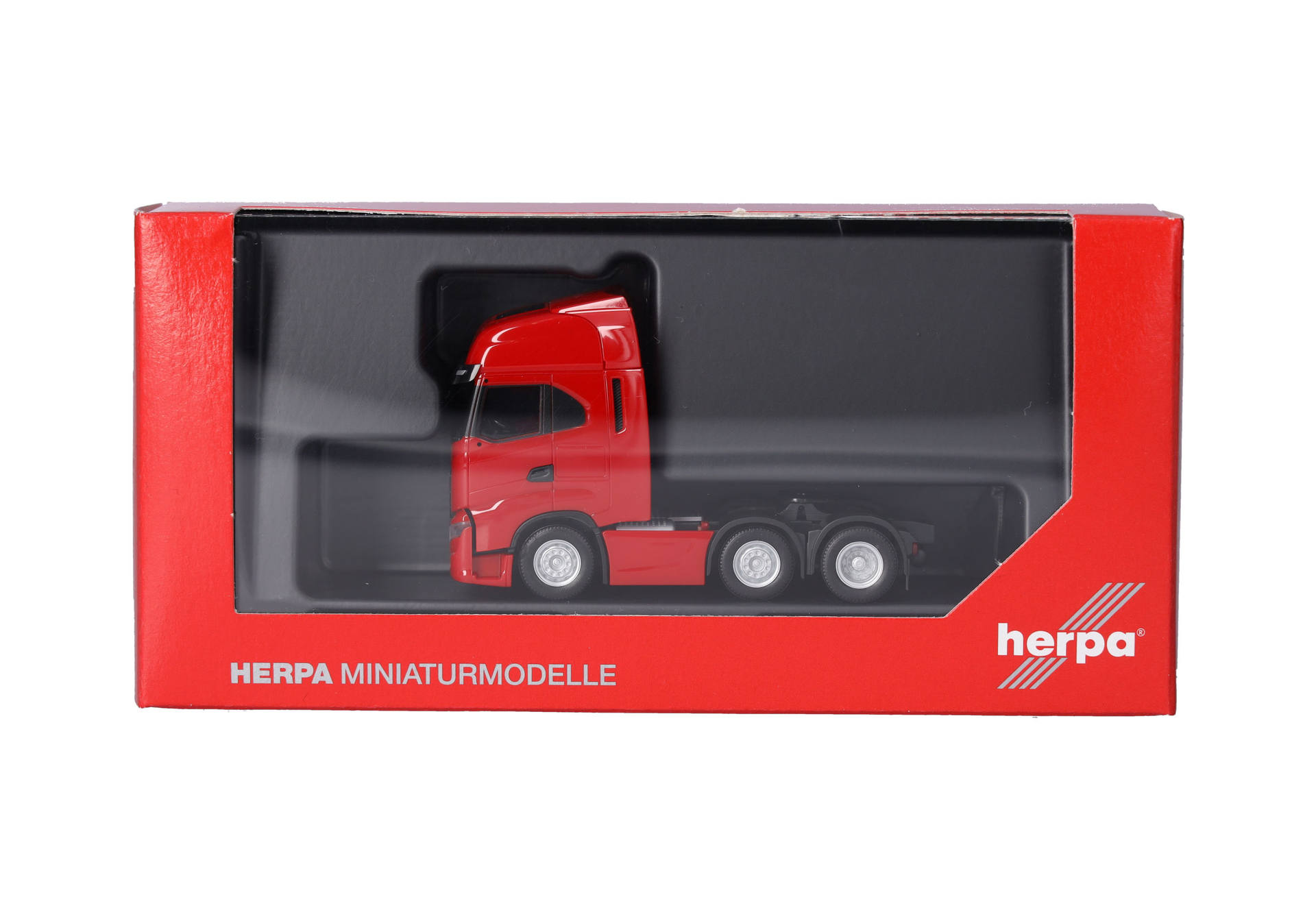 Herpa 320313 | Iveco S-Way MY24 | 3achs (6x2) | rot | 1:87