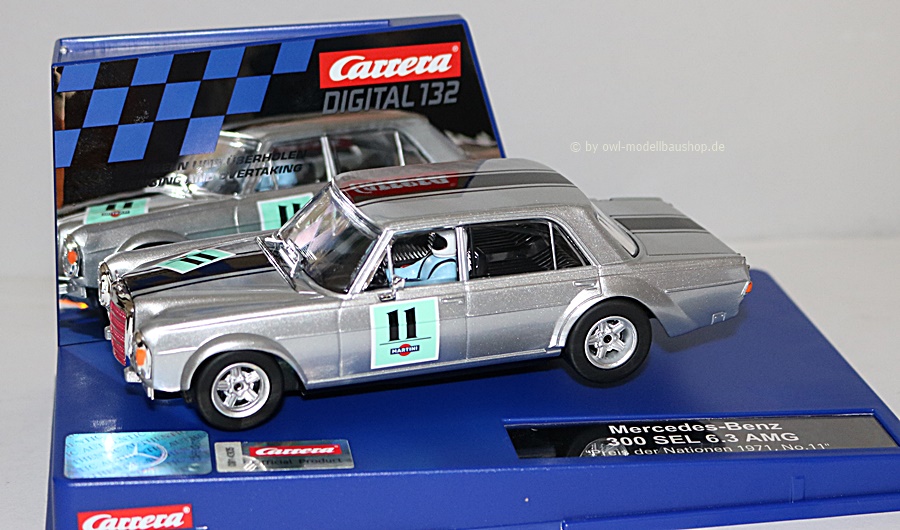 31088 Carrera Dig. 132 | Mercedes-Benz 300 SEL 6.3 AMG | Preis der Nationen 1970 | No.11 | 1:32