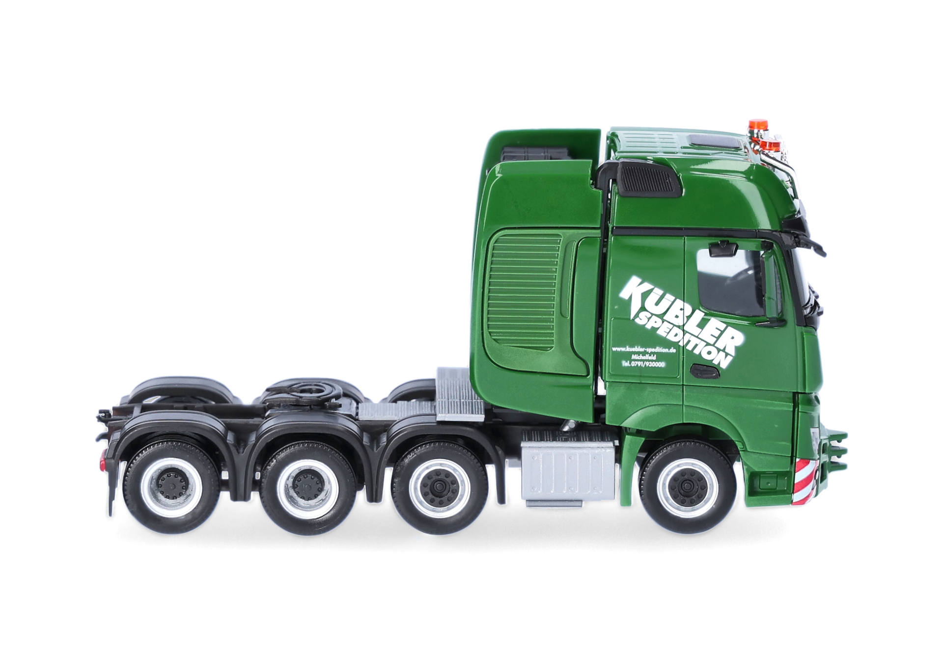 Herpa 321327 | MB Actros L Gigaspace | Schwerlastzugmaschine | 4achs | Kübler | 1:87