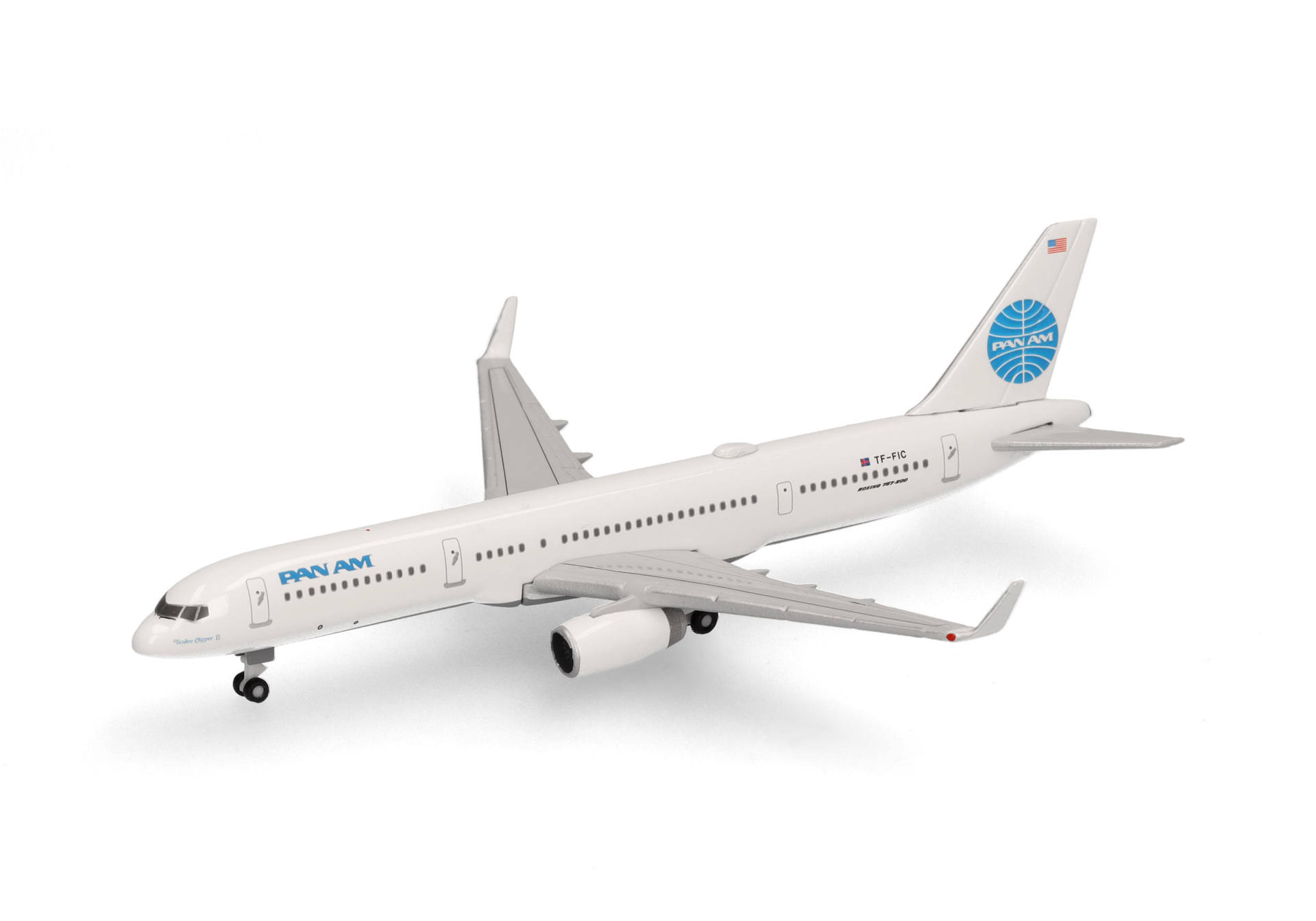 Herpa Wings 538602 | Pan Am | Boeing 757-200 "Tracing the Transatlantic" | TF-FIC | 1:500