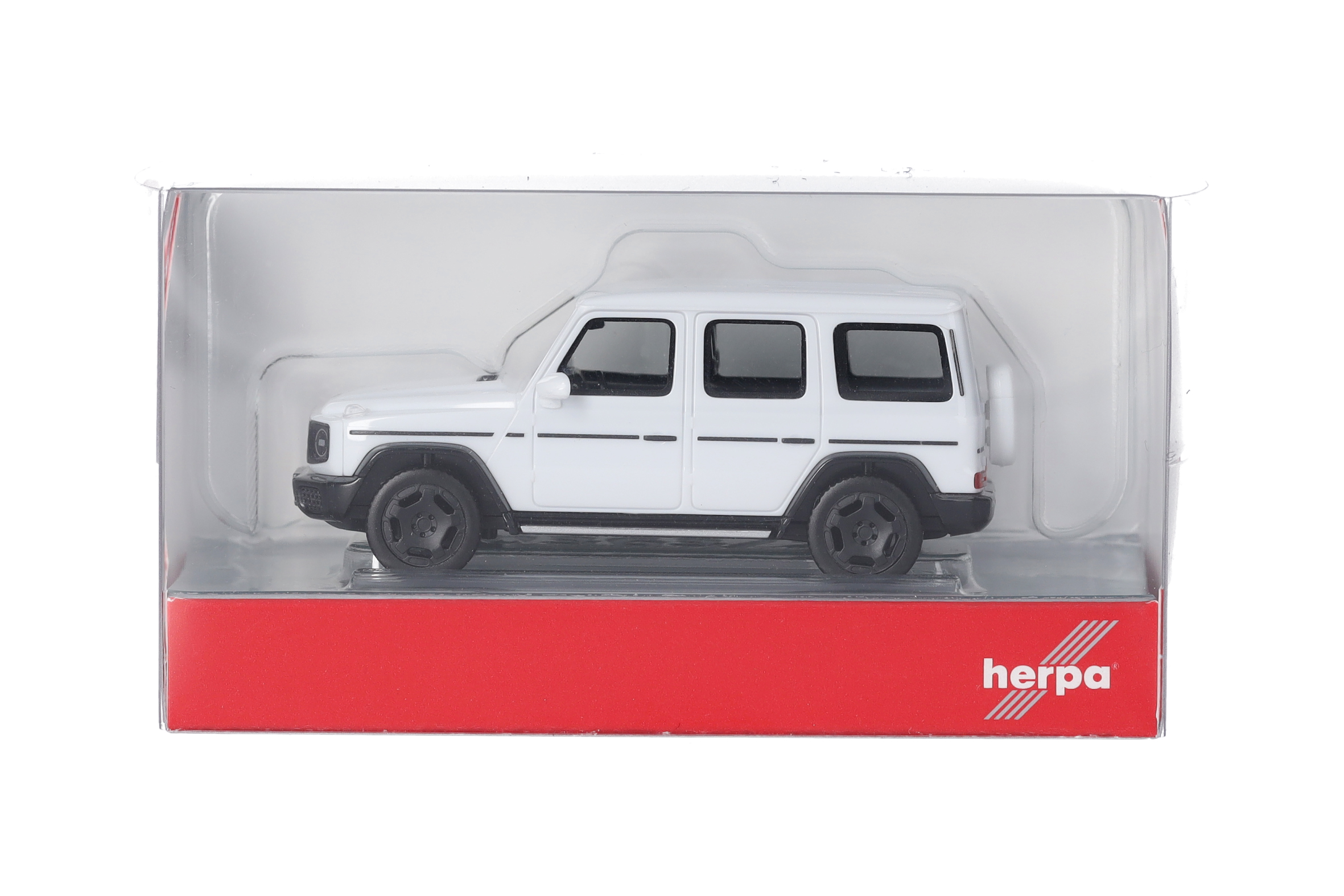Herpa 421195 | Mercedes-Benz G580 mit EQ-Technologie | weiß | 1:87