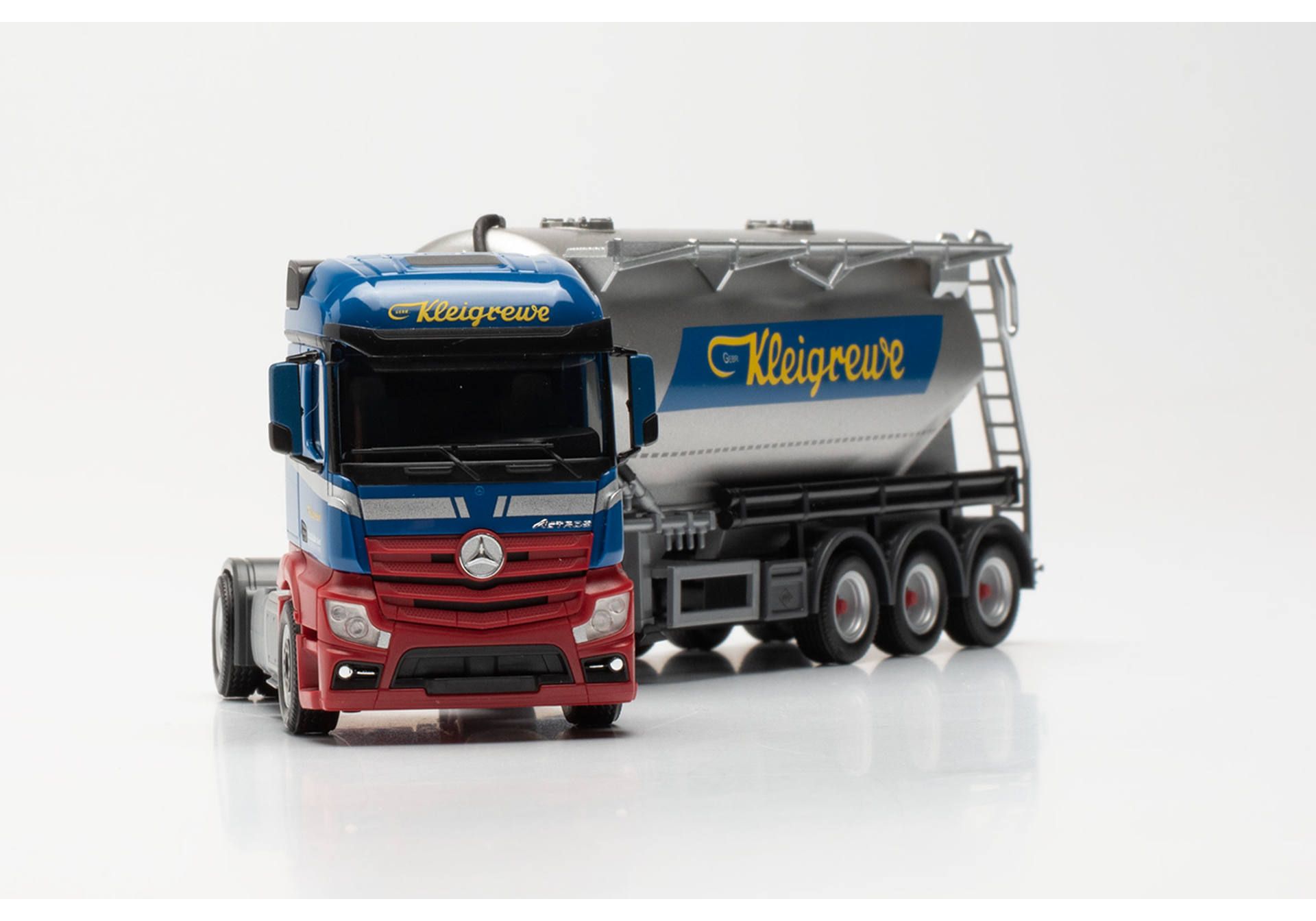 Herpa 316132 | Mercedes-Benz Actros Streamspace 2.3 | Eutersilo-Sattelzug  | Kleigrewe | 1:87