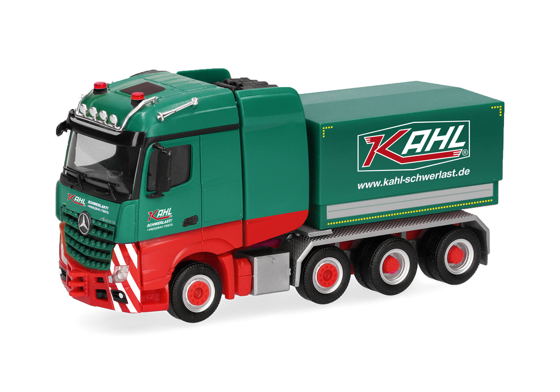 Herpa 322263 | Mercedes-Benz Arocs | Schwerlastzugmaschine 4achs | Kahl | 1:87