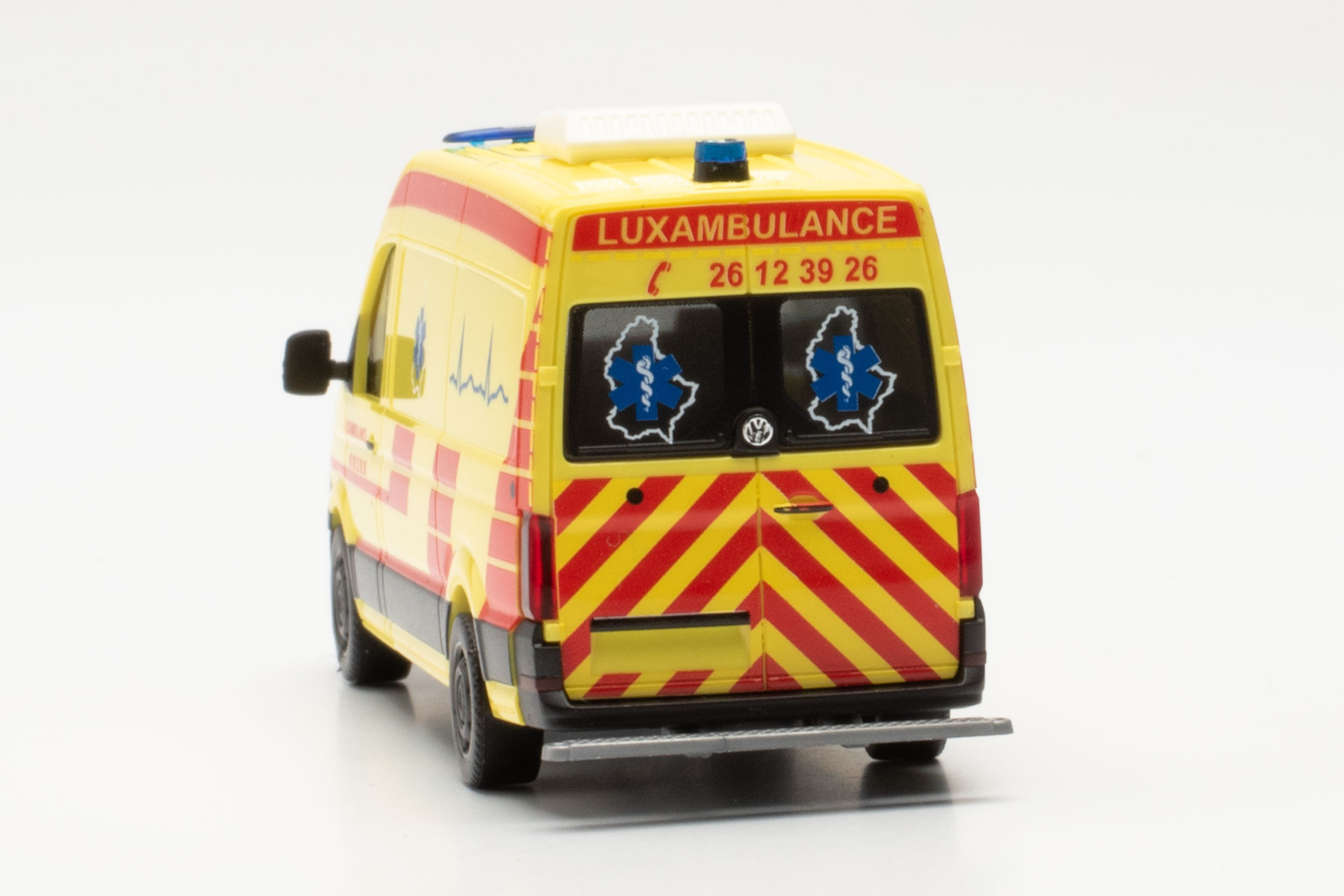 Herpa 097529 | VW Crafter RTW | Luxambulance | 1:87