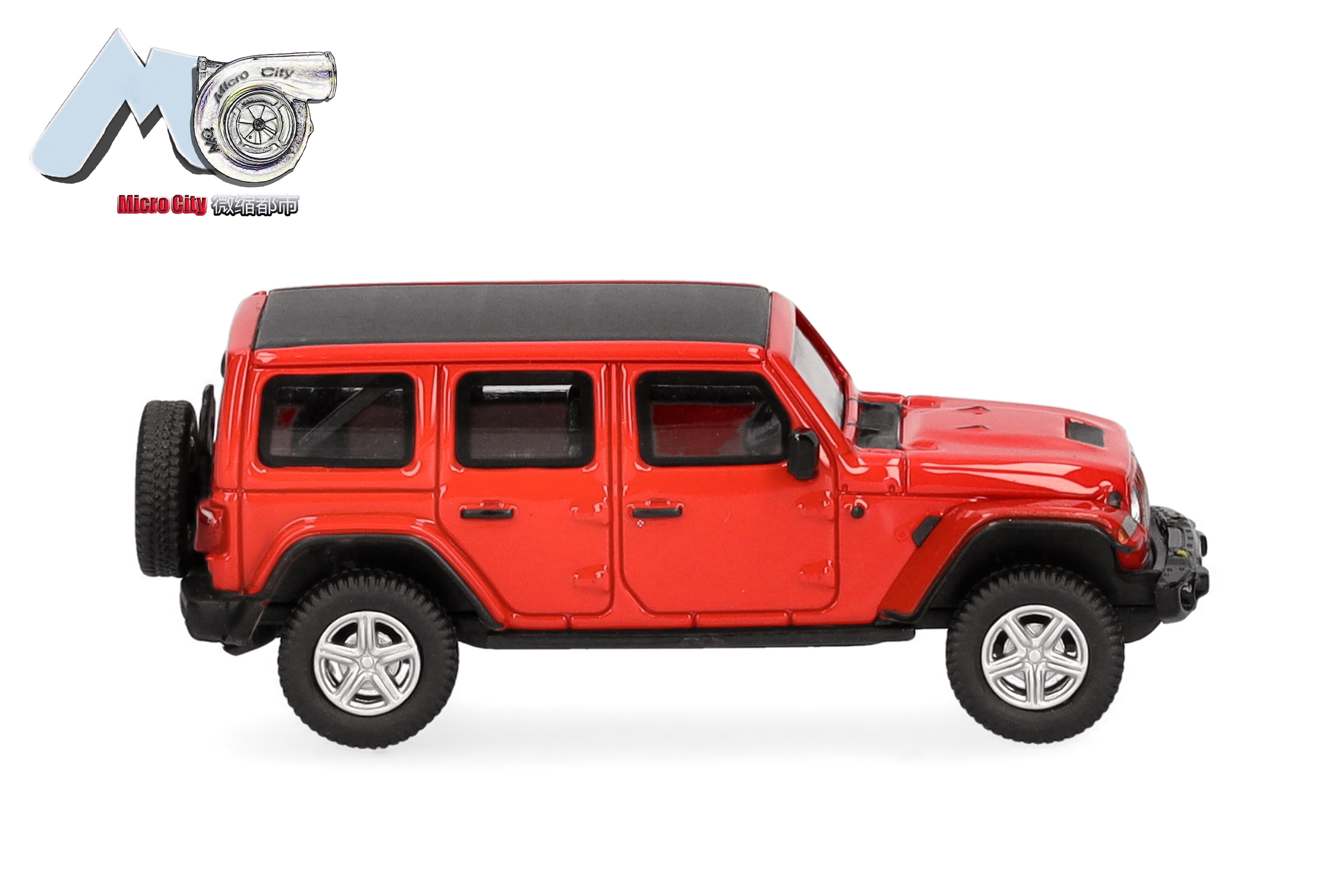 Herpa MicroCity 87MC000011 | Jeep Wrangler (ab 2017) | rot | 1:87