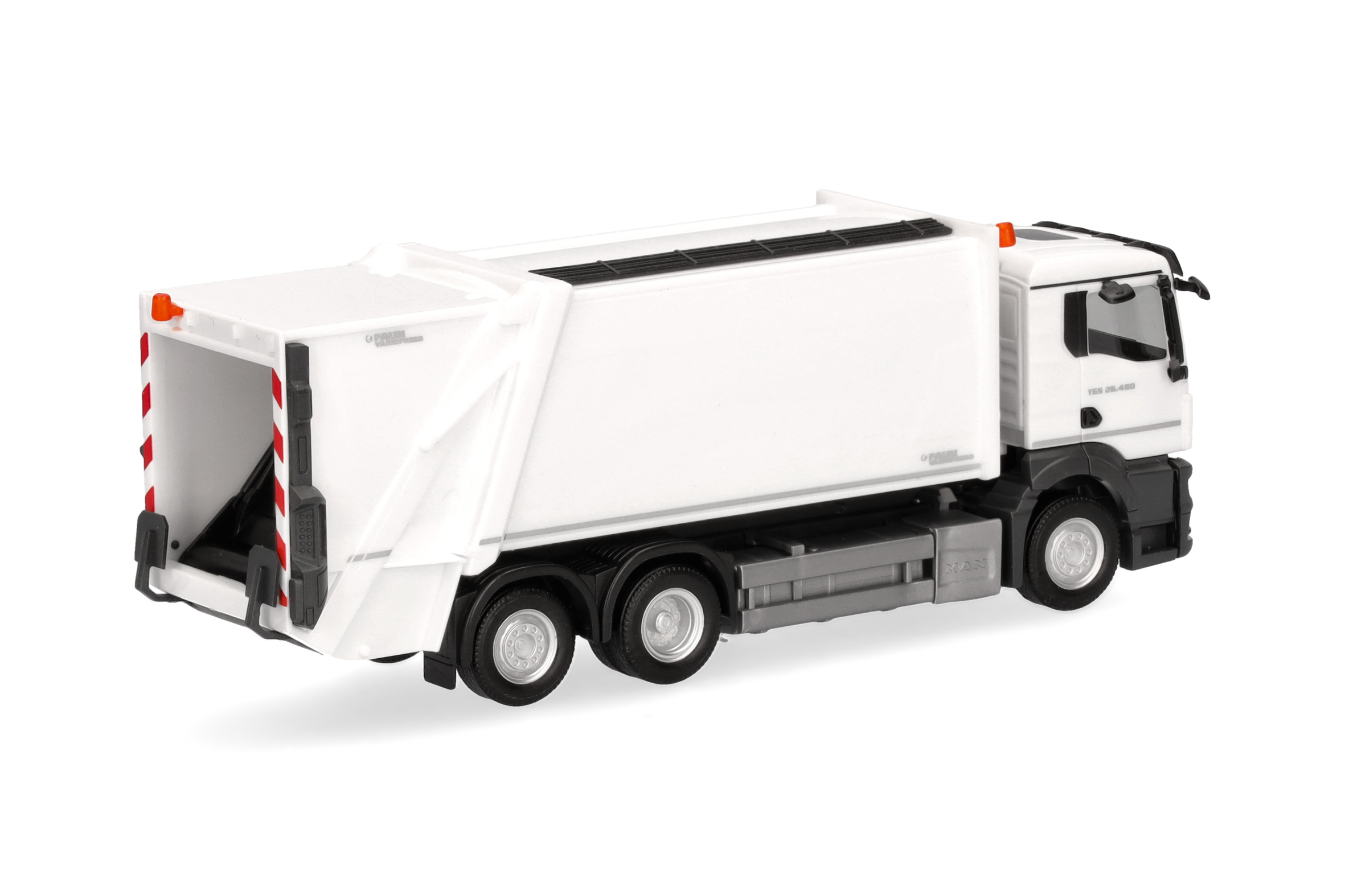 Herpa 319010 | MAN TGS NN | Pressmüllfahrzeug | FAUN VARIOPRESS | weiß | 1:87