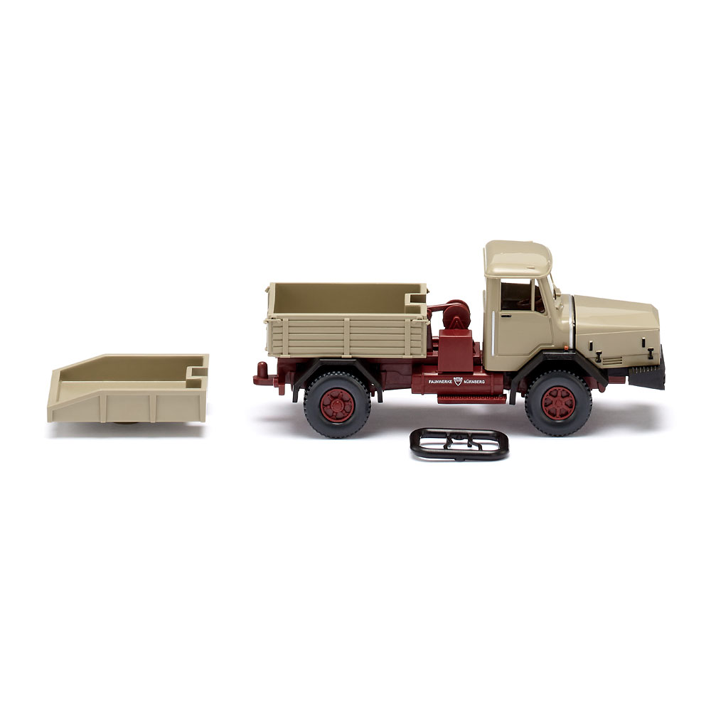 Wiking 049306 | Faun Schwerlastzugmaschine | olivgrau | 1:87