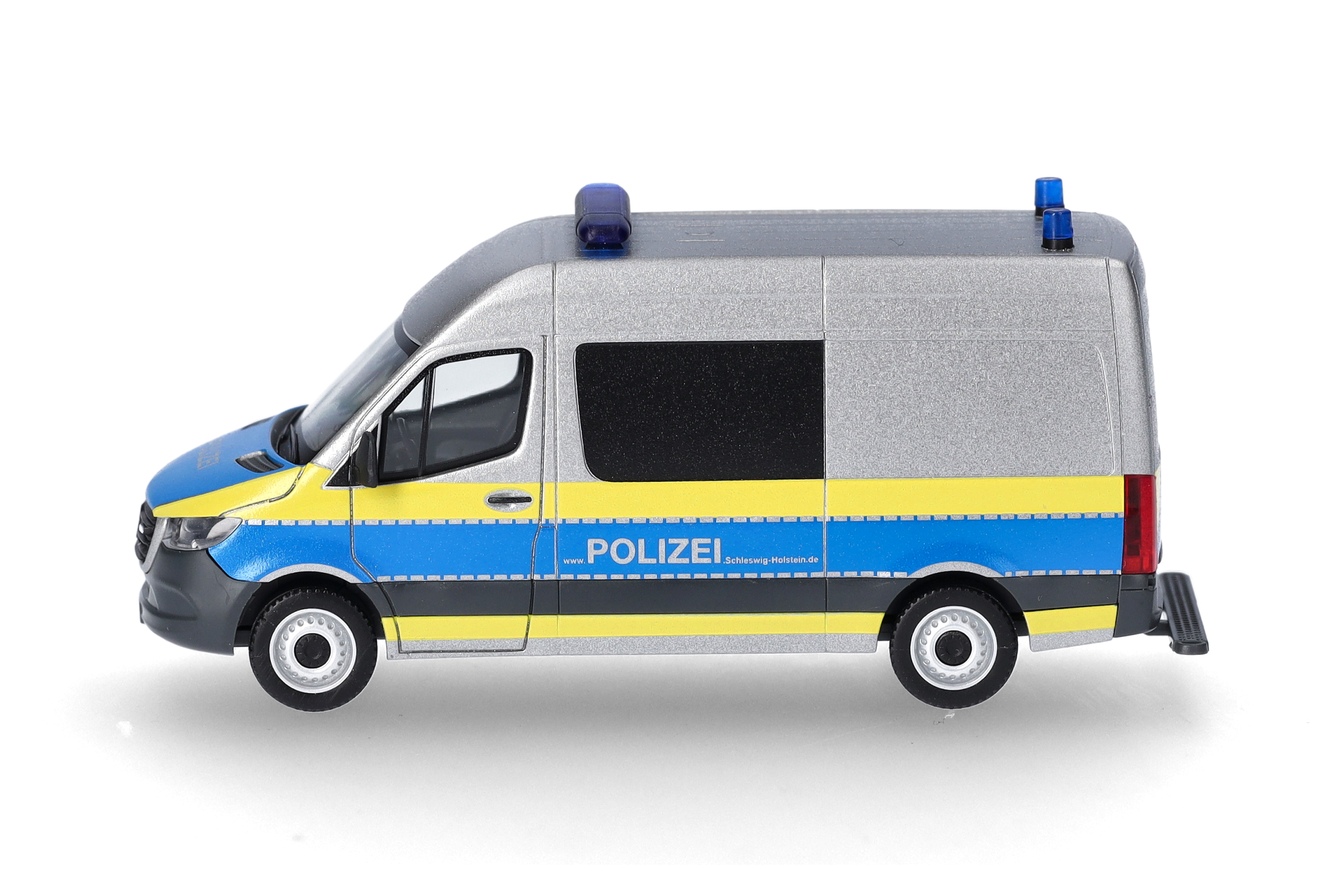 Herpa 098304 | MB Sprinter '18 Halbbus Hochdach | Polizei Schleswig-Holstein | 1:87