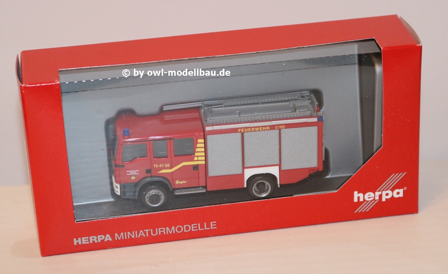 Herpa 094276 - MAN TGM LF 20 - Feuerwehr Liebenburg/Goslar. 1:87