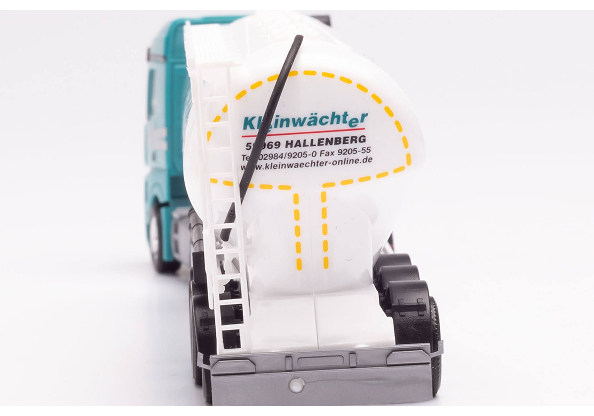 Herpa 312530 | Mercedes-Benz Actros Streampace 2.5 `18 Eutersilo-Sattelzug | Kleinwächter | 1:87