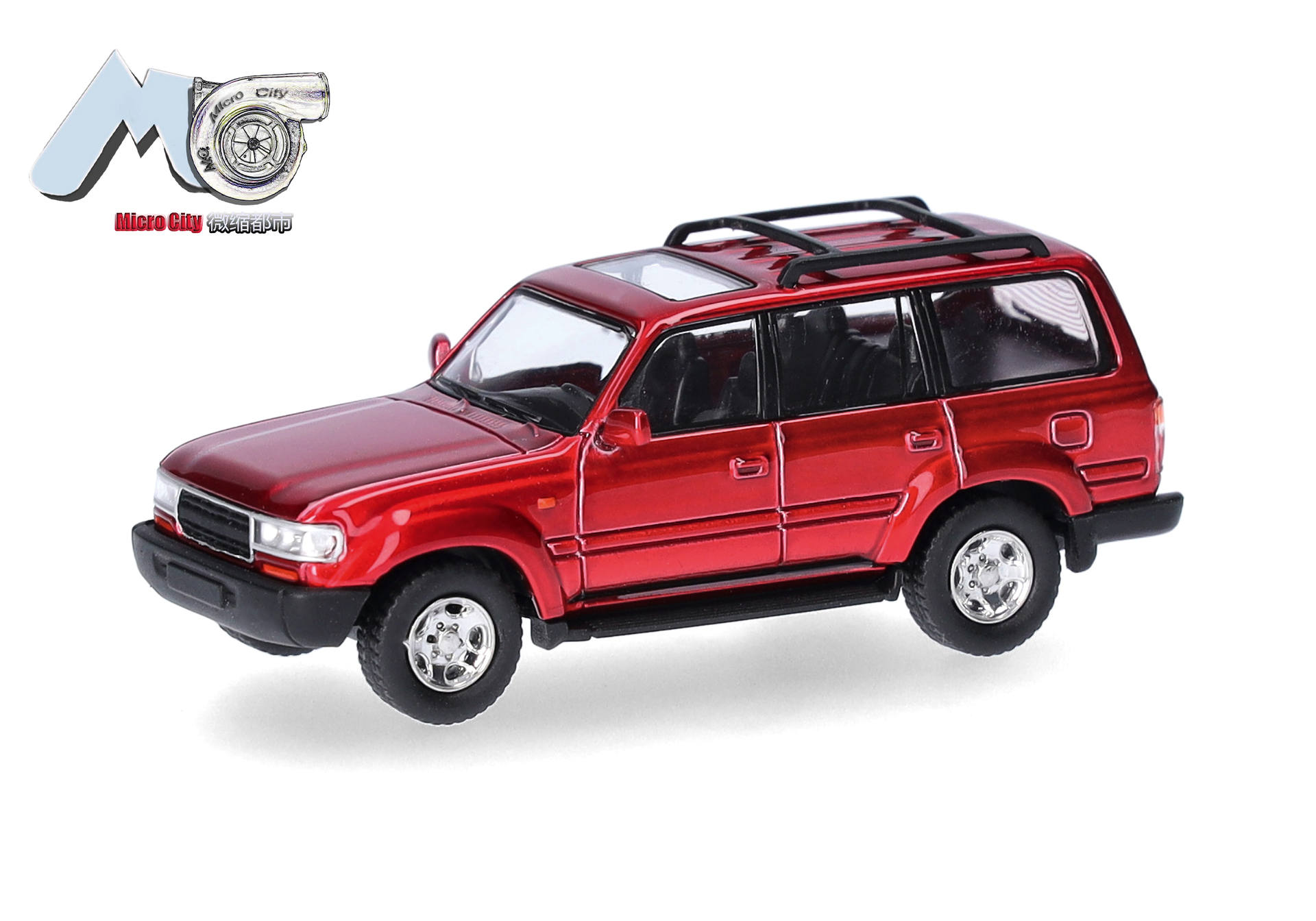 Herpa MicroCity 87MC000140 | Toyota Landcruiser 80 | rot | 1:87