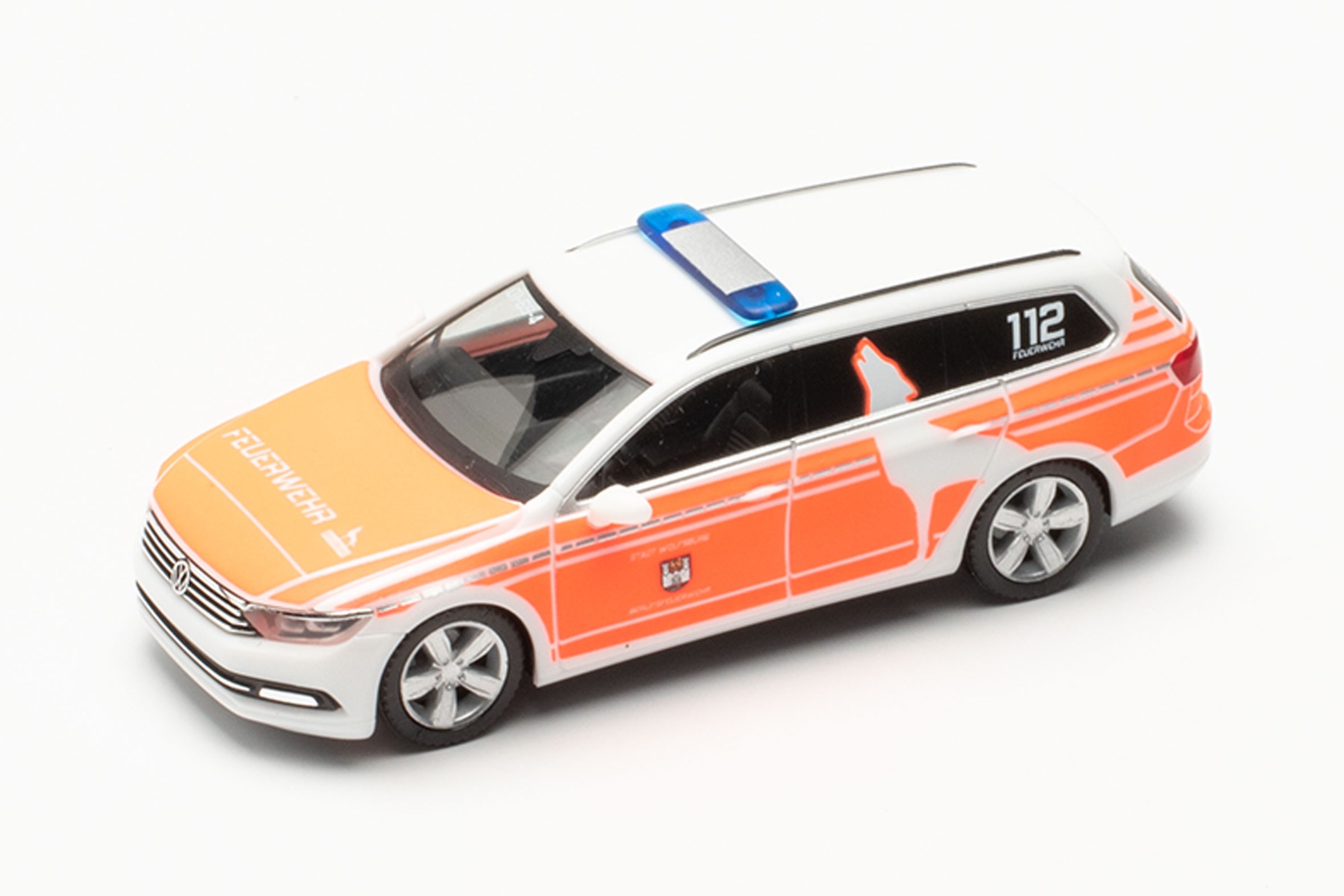 Herpa 096751 - Volkswagen Passat Variant - Feuerwehr Wolfsburg. 1:87