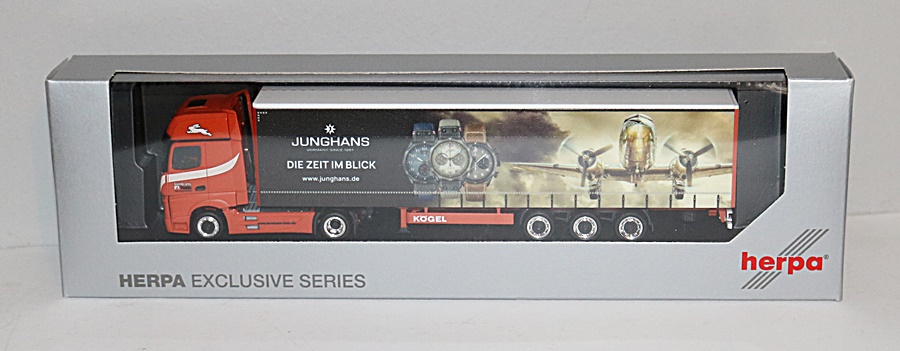 Herpa 956215 | MB Actros L Gigaspace Lowliner-Sattelzug | Ferntrans Haas/Junghans | 1:87