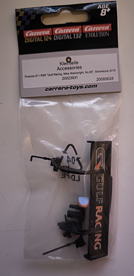 85628 Carrera Dig.124 | Kleinteile | Porsche 911 RSR Gulf Racing (23931)