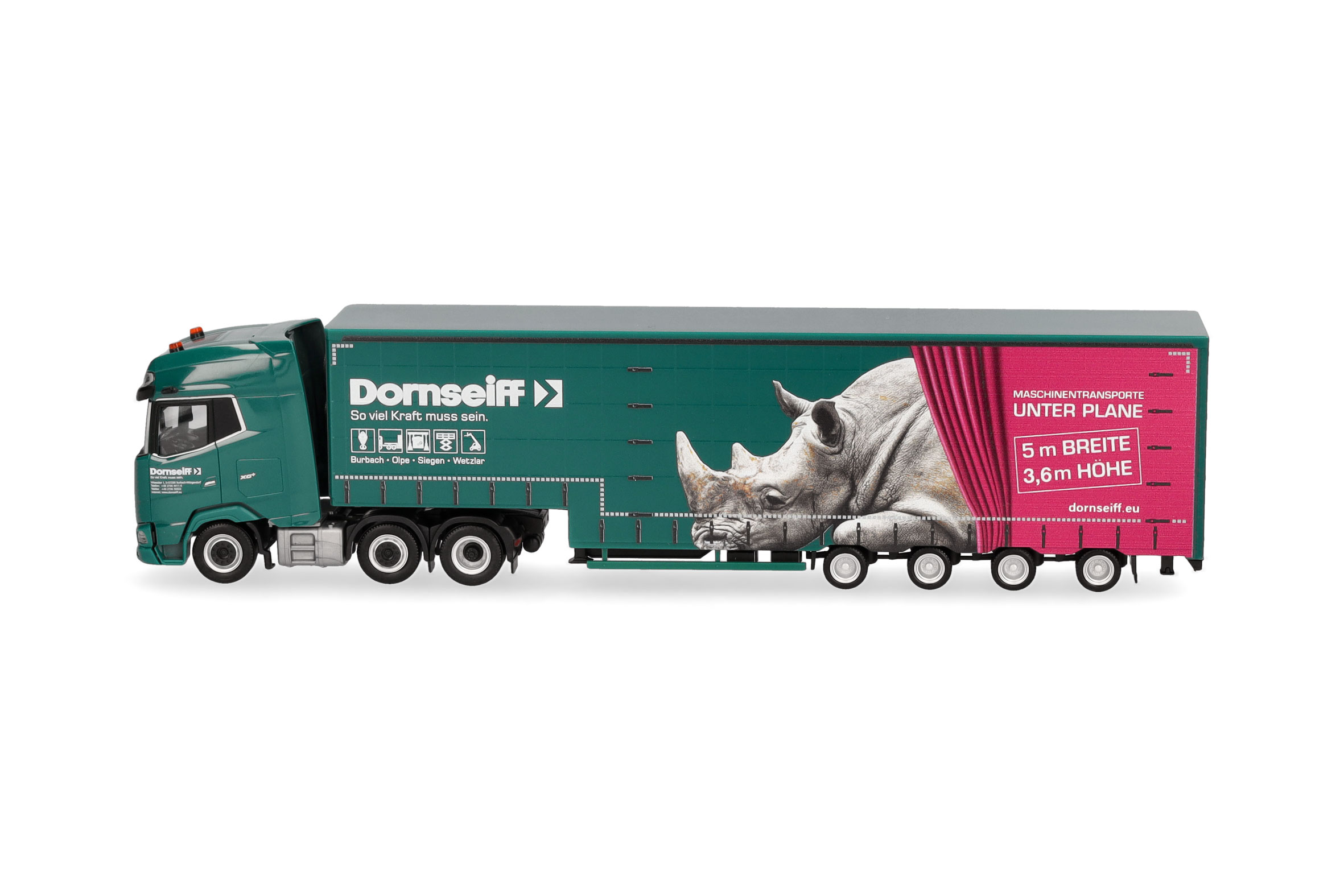 Herpa 319454 | DAF XG+ | Volumen-Sattelzug | Dornseiff | 1:87