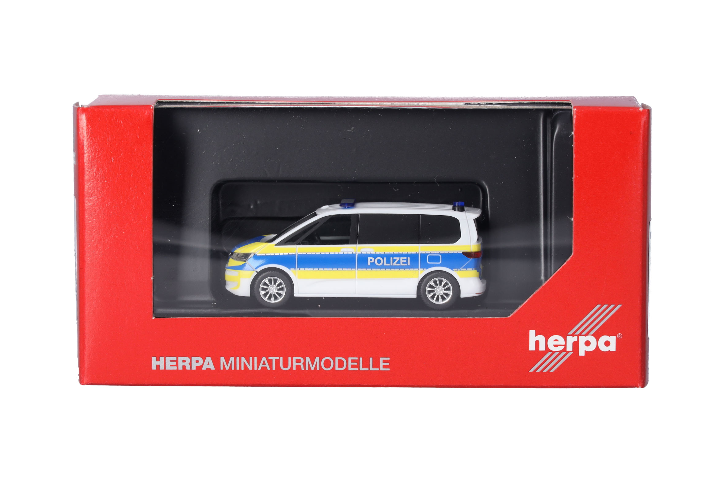 Herpa 098335 | Volkswagen (VW) Multivan | Polizei Niedersachsen  | 1:87