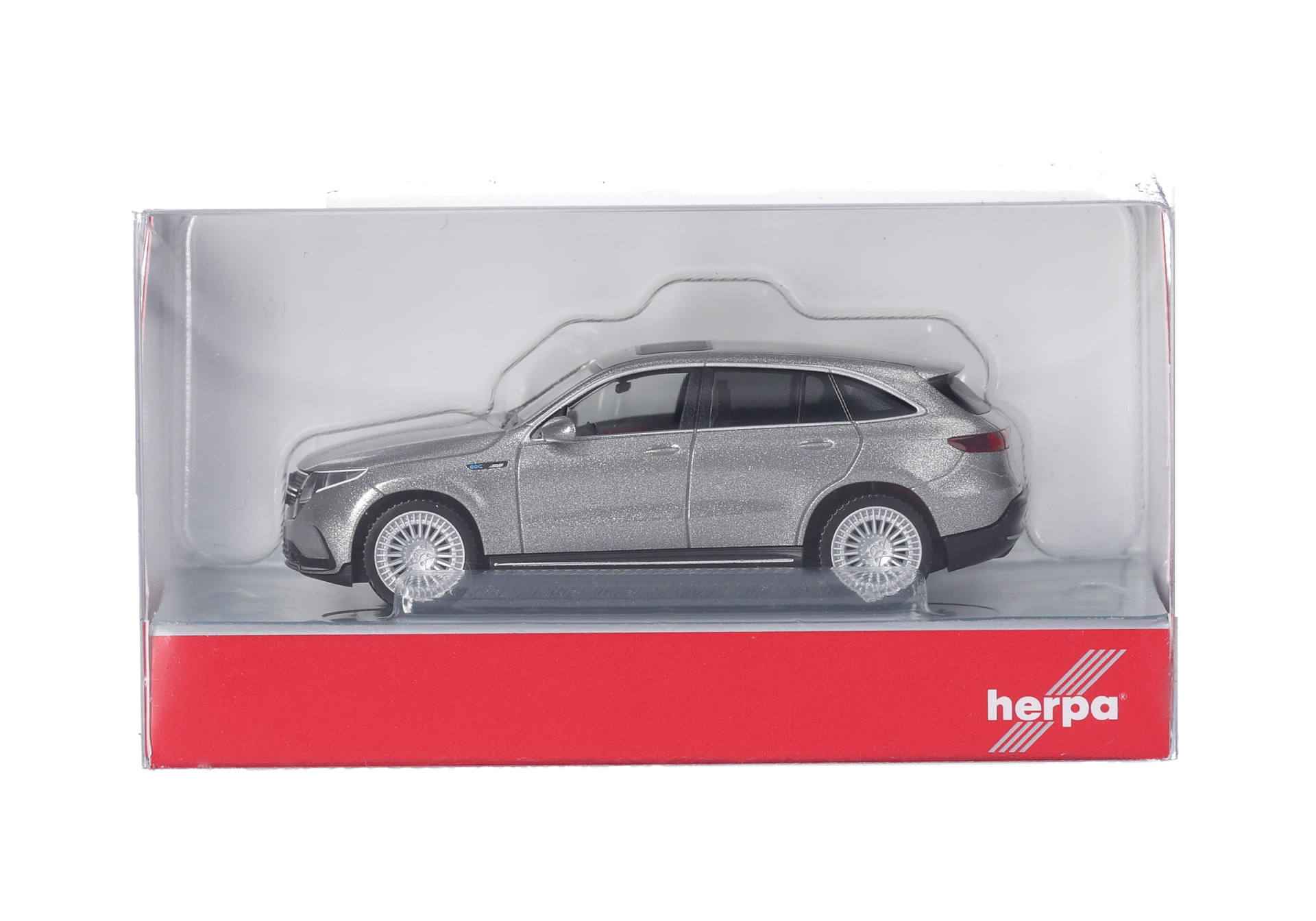Herpa 430715-005 | Mercedes-Benz EQC AMG | mojavesilber |  1:87