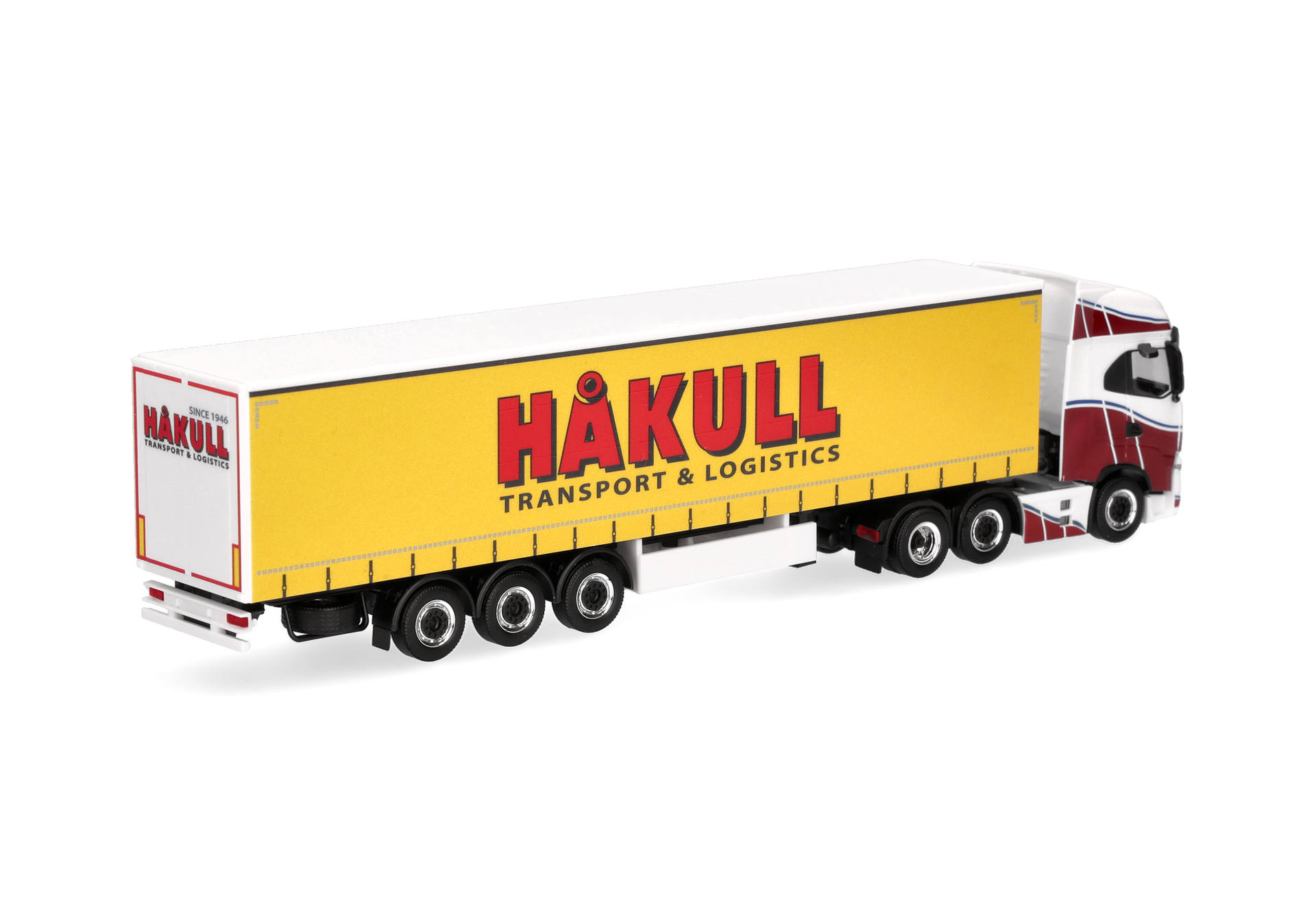 Herpa 320757 | Iveco S-Way | Gardinenplanen-Sattelzug | Hakull | 1:87
