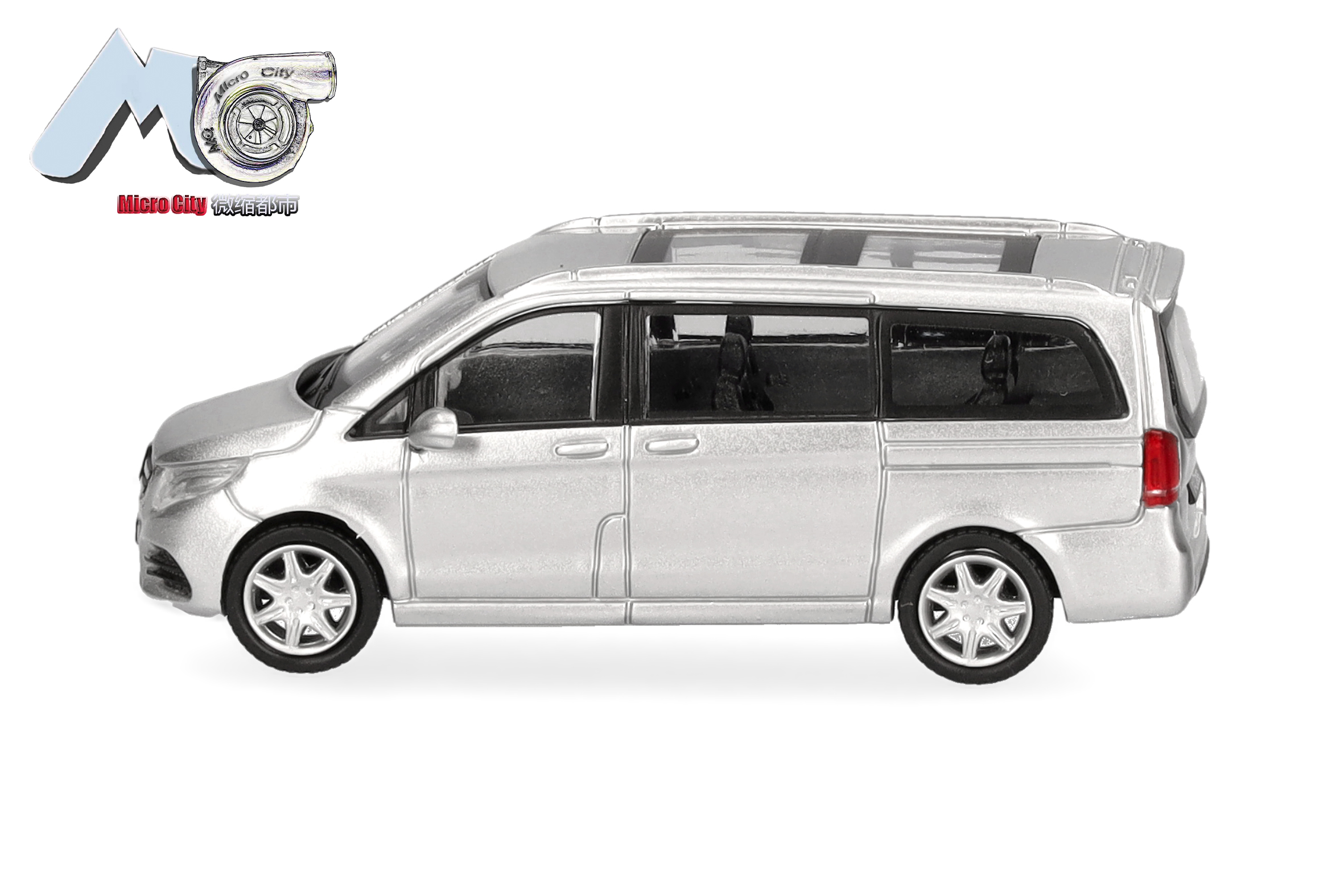 Herpa MicroCity 87MC000076 | Mercedes-Benz V-Klasse | silber | 1:87