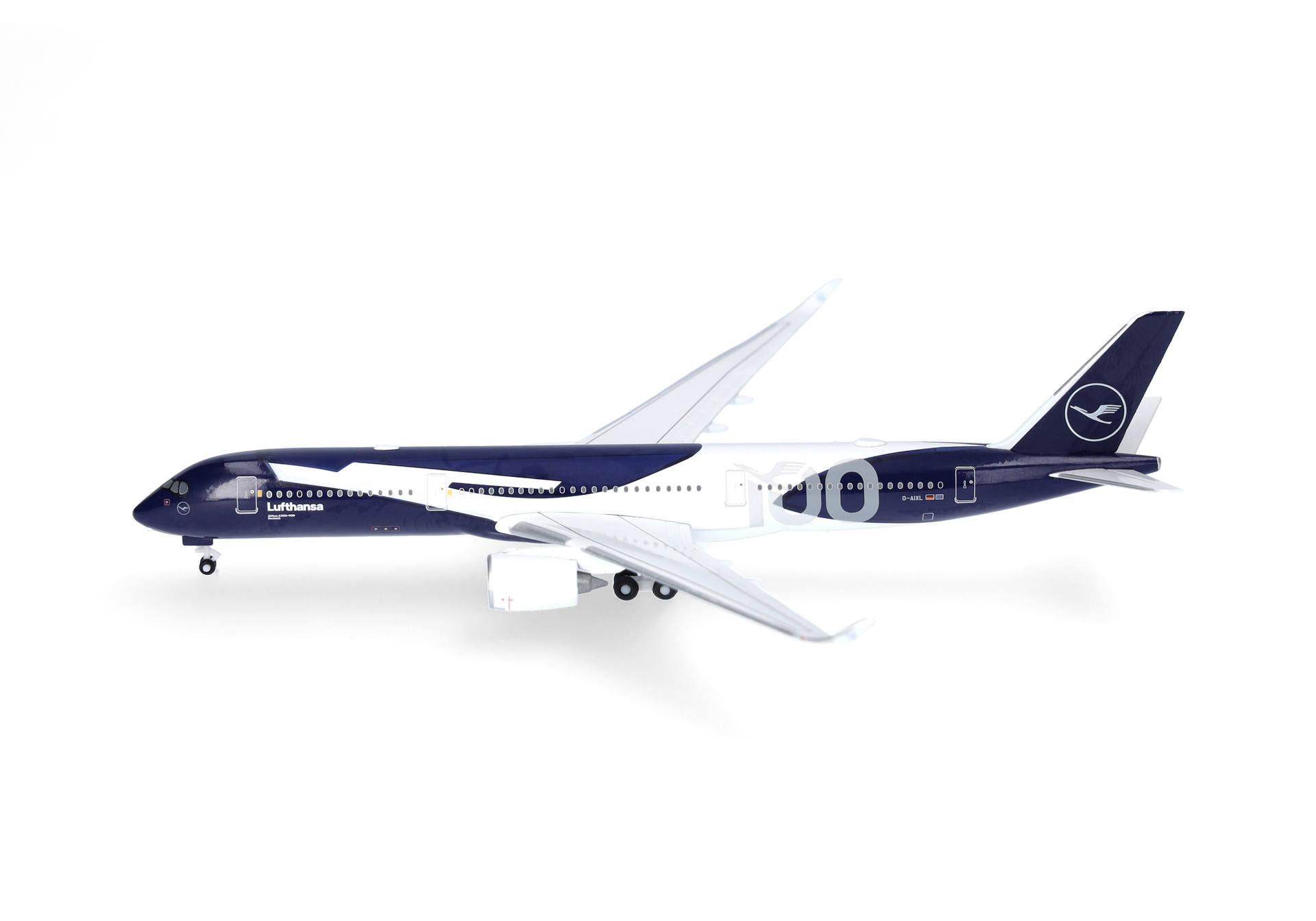 Herpa Wings 539012 | Lufthansa | Airbus A350-900 "100 Jahre" | D-AIXL | 1:500