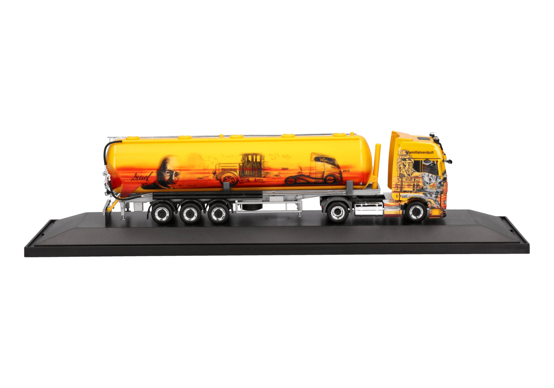 Herpa 122351 | MAN TGX GX Silo-Sattelzug | Silo Melmer/Rudolf Diesel (A) | 1:87