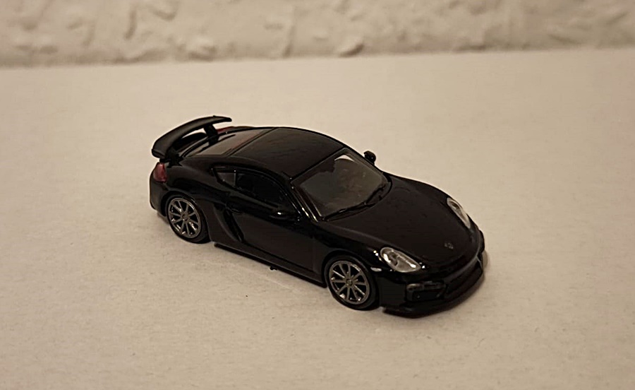 Minichamps 870066121 | Porsche Cayman GT4 | 2016 | schwarz | 1:87