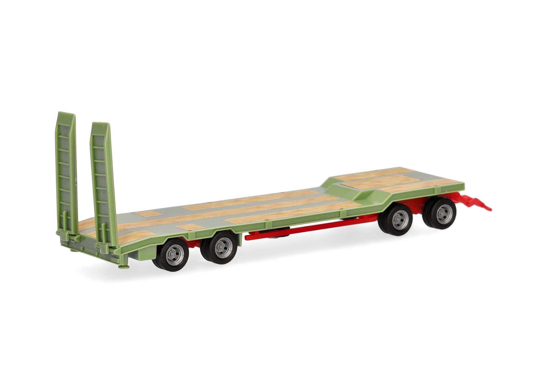Herpa 076142-010 | Goldhofer TU4-Anhänger | lindgrün | 1:87